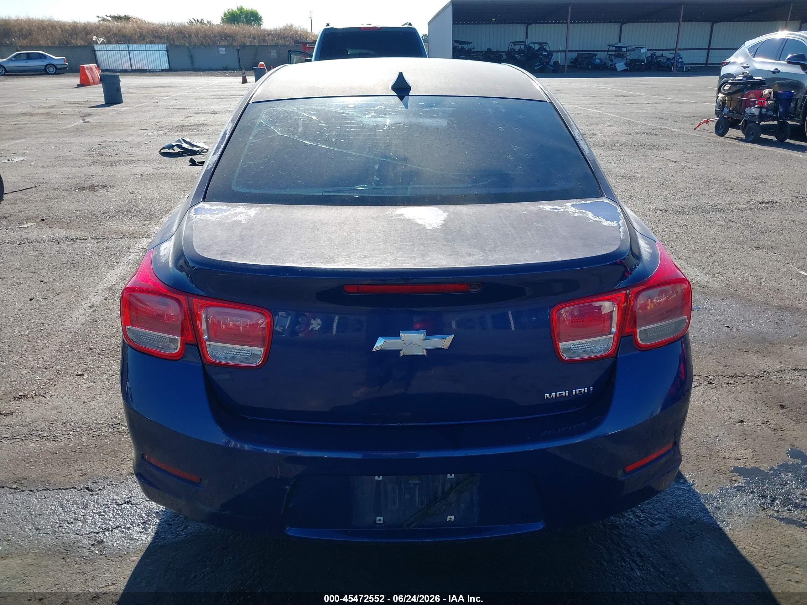 2013 Chevrolet Malibu 1ls Blue vin: 1G11B5SA3DU113322