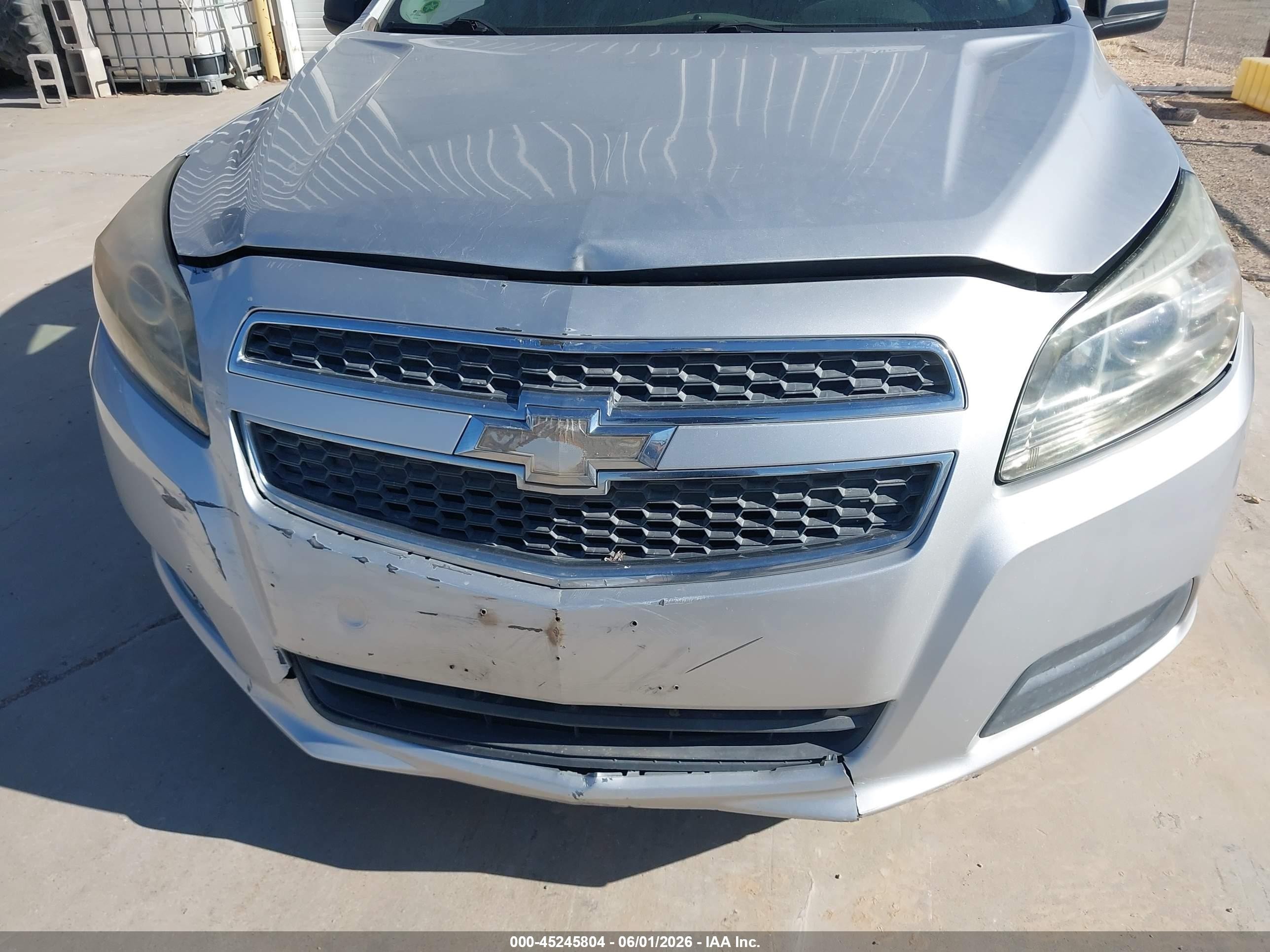 2013 Chevrolet Malibu 1ls Gray vin: 1G11B5SA4DF182914