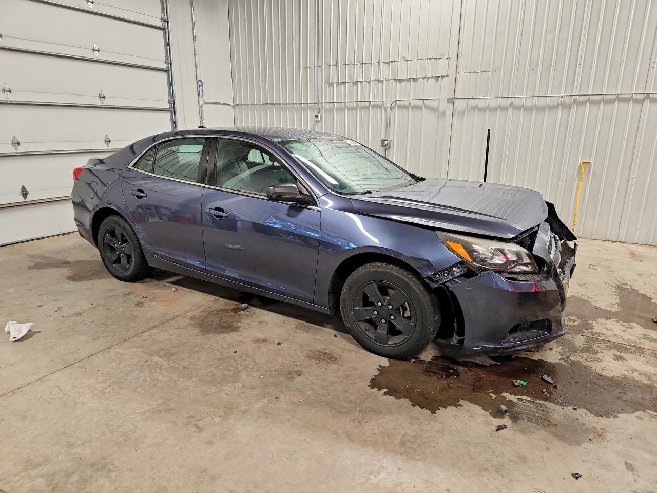 2013 Chevrolet Malibu Ls Blue vin: 1G11B5SA4DF207360