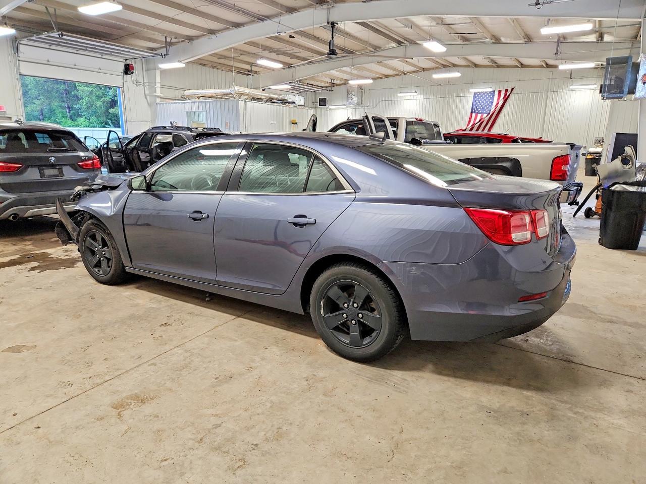 2013 Chevrolet Malibu Ls Blue vin: 1G11B5SA4DF207360