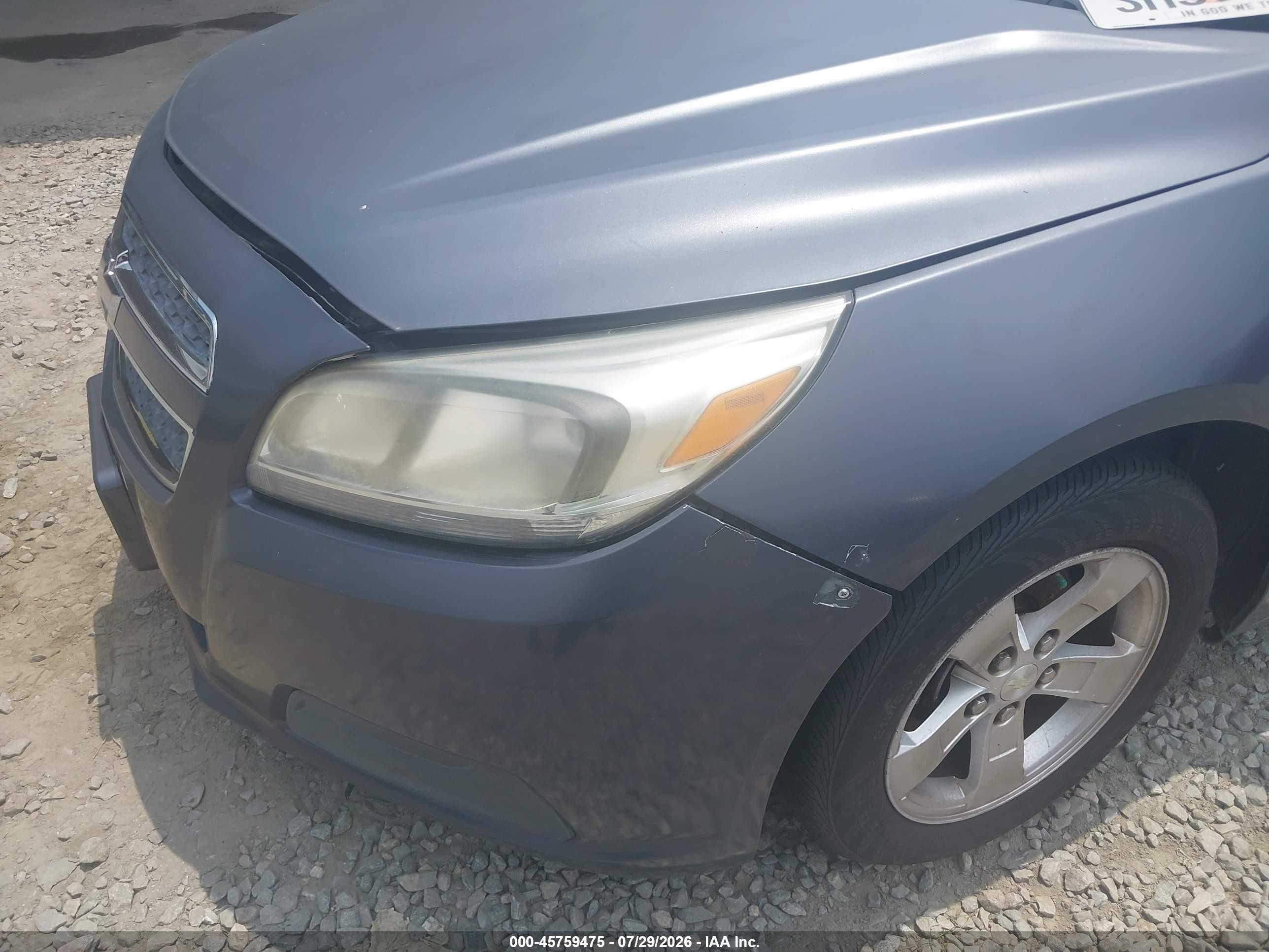 2013 Chevrolet Malibu 1ls Blue vin: 1G11B5SA4DF223980