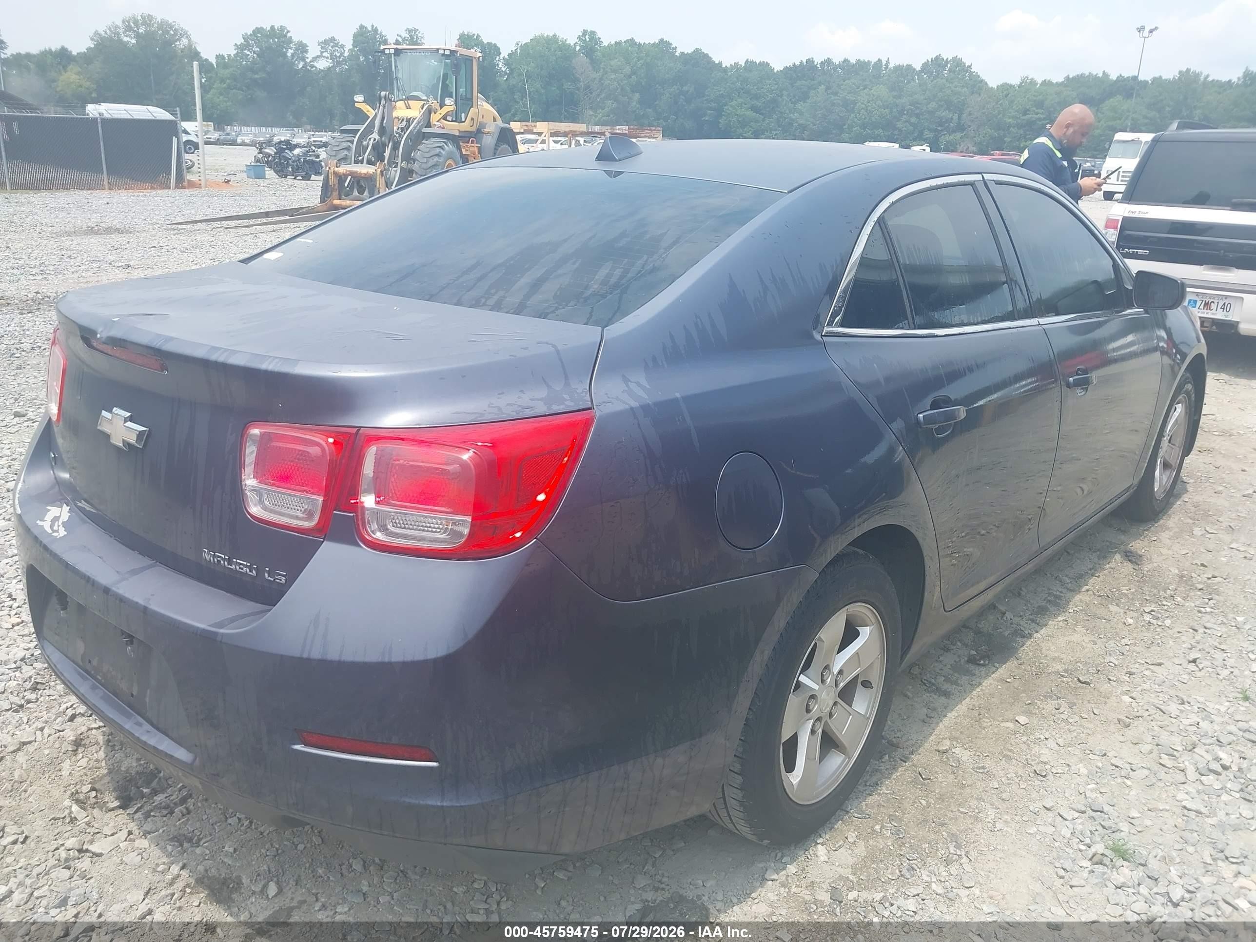 2013 Chevrolet Malibu 1ls Blue vin: 1G11B5SA4DF223980