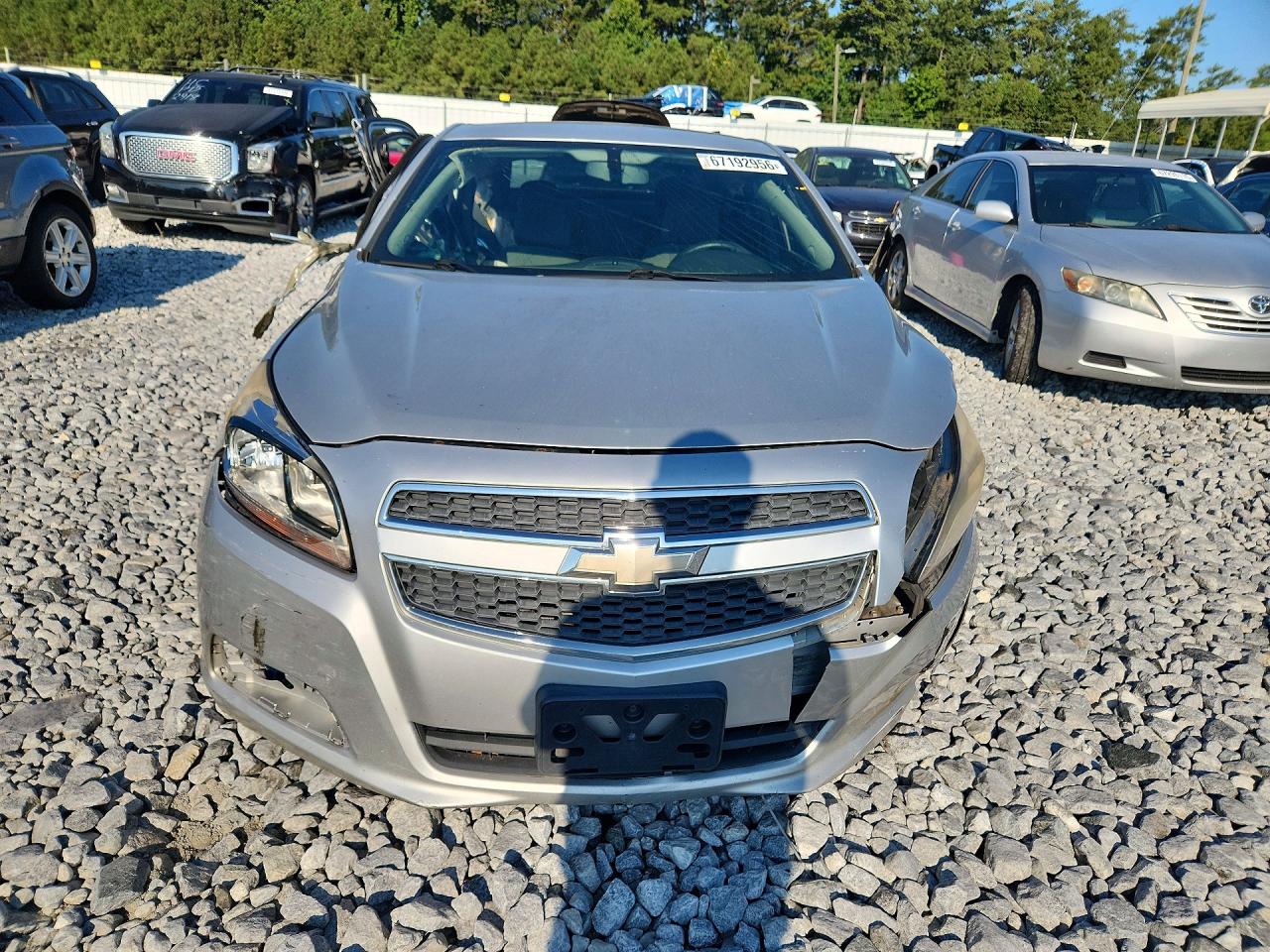 2013 Chevrolet Malibu Ls Silver vin: 1G11B5SA4DF255389