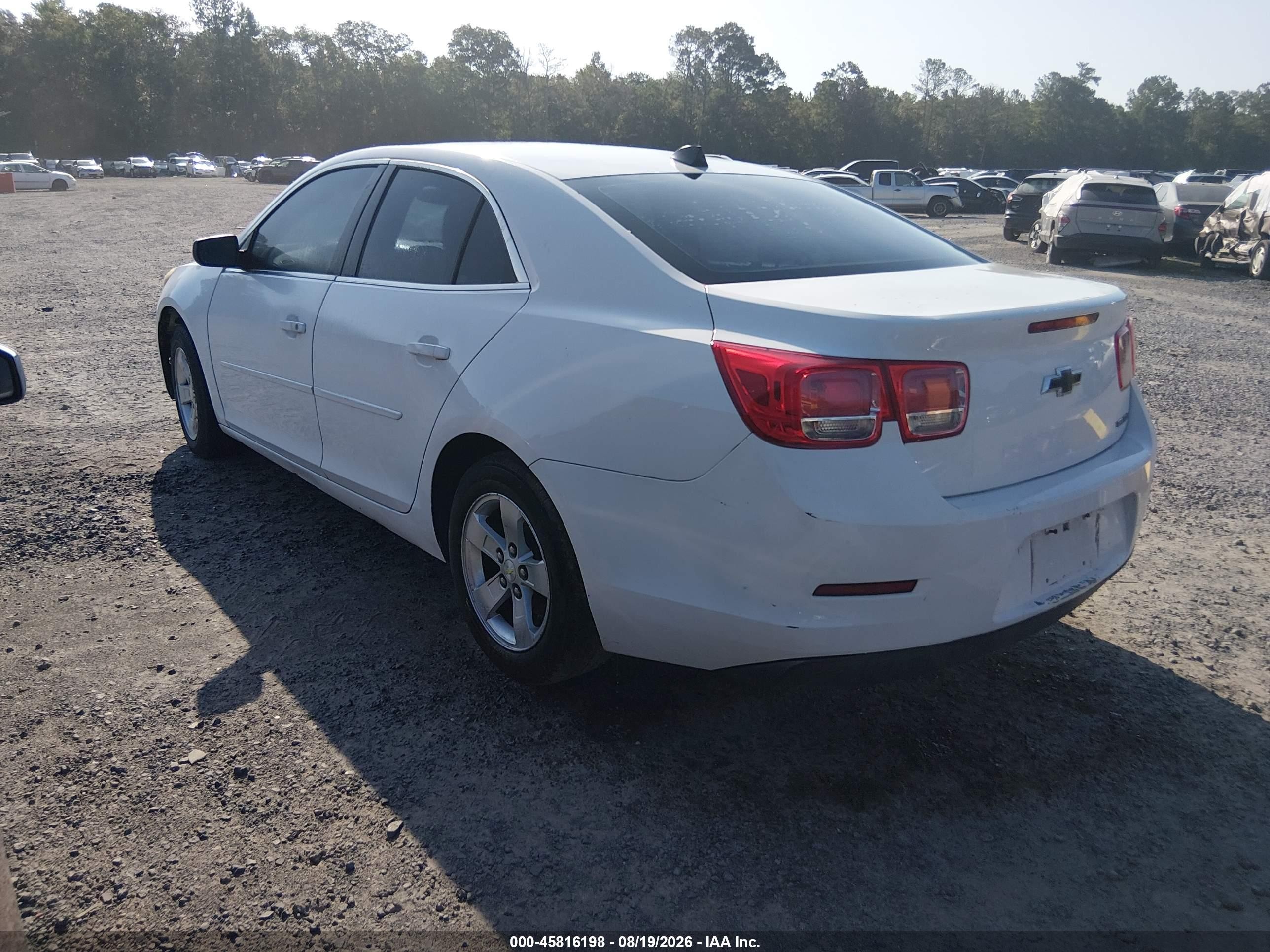 2013 Chevrolet Malibu 1ls White vin: 1G11B5SA4DF259359