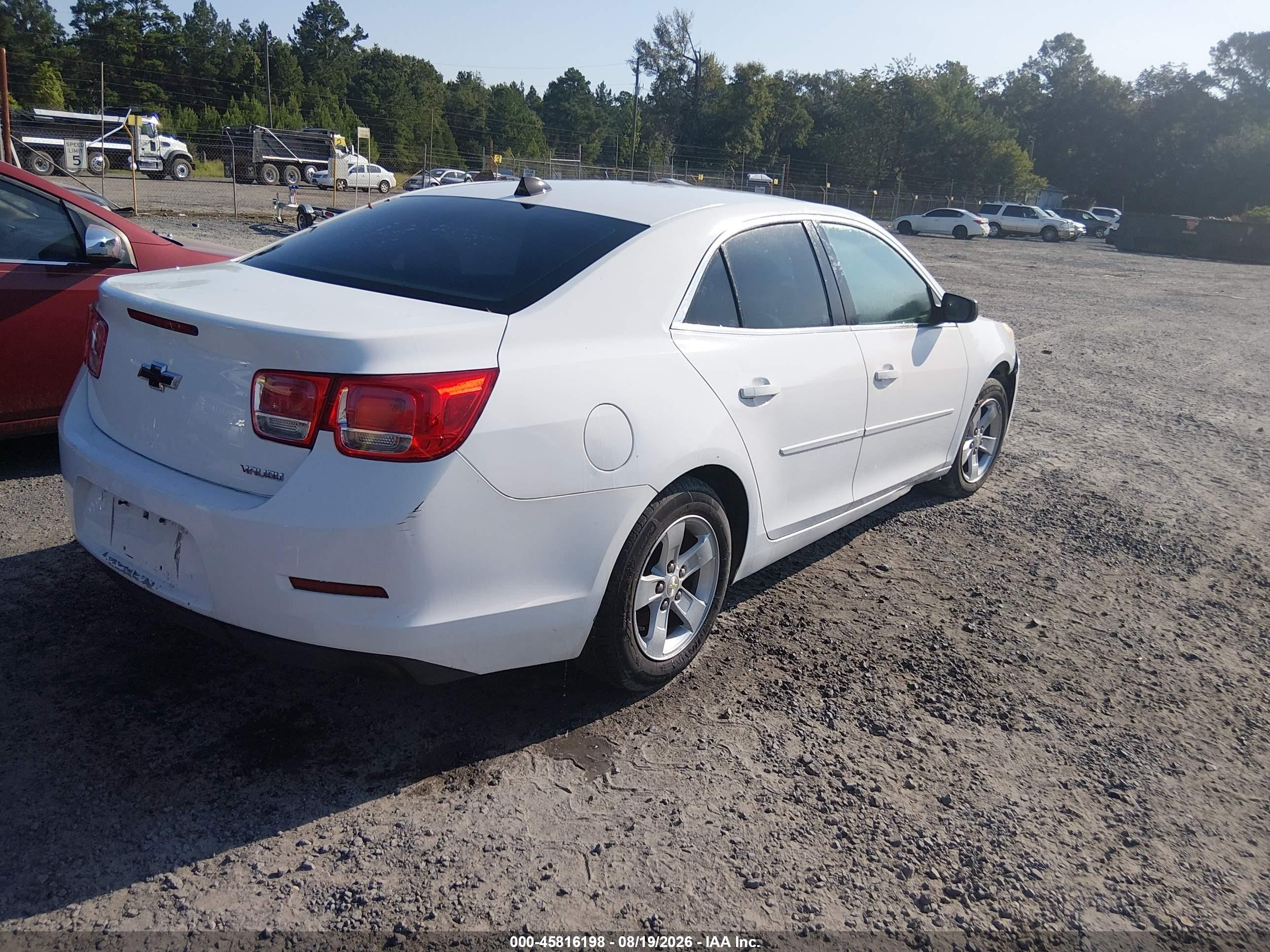 2013 Chevrolet Malibu 1ls White vin: 1G11B5SA4DF259359