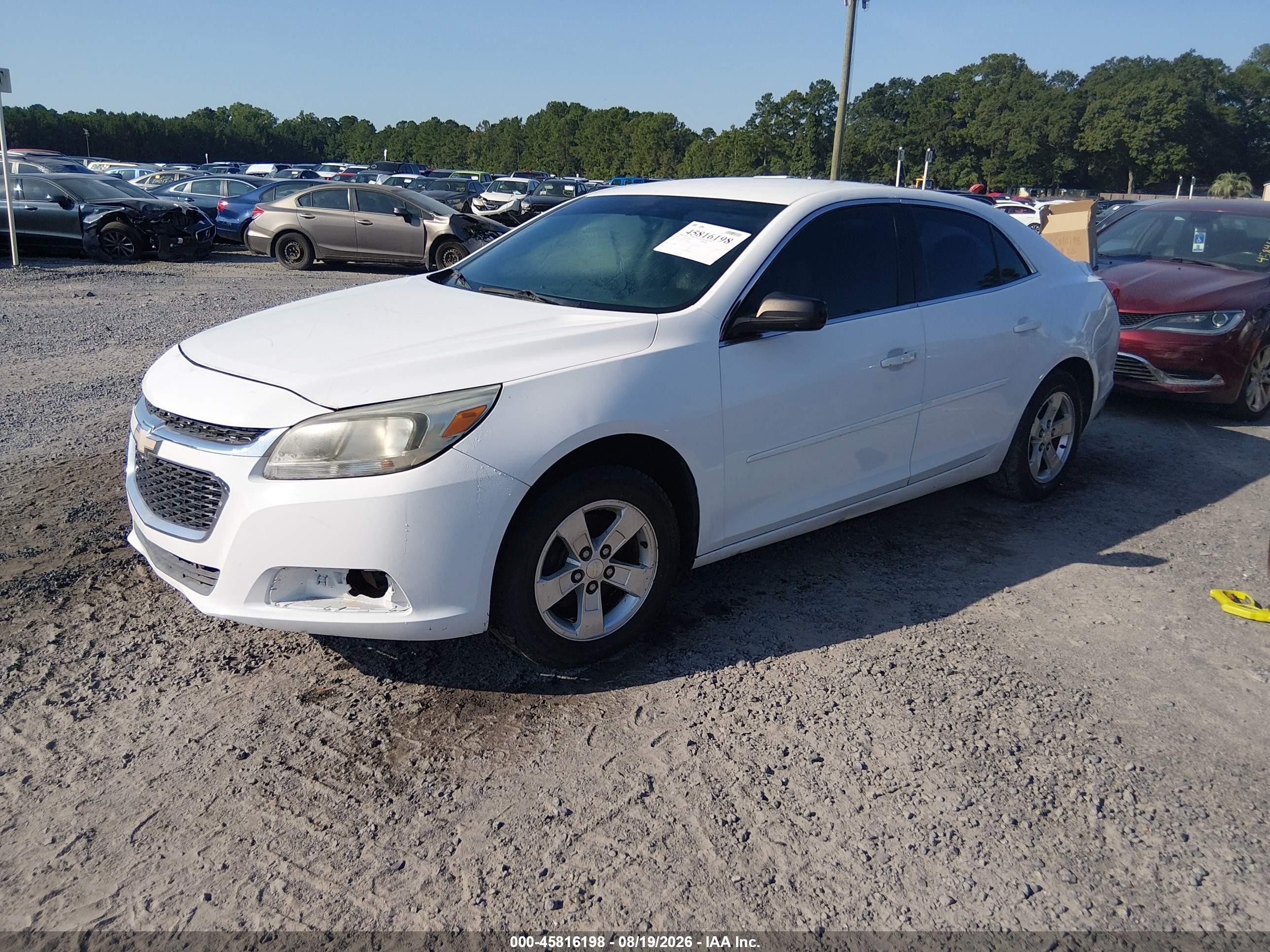 2013 Chevrolet Malibu 1ls White vin: 1G11B5SA4DF259359