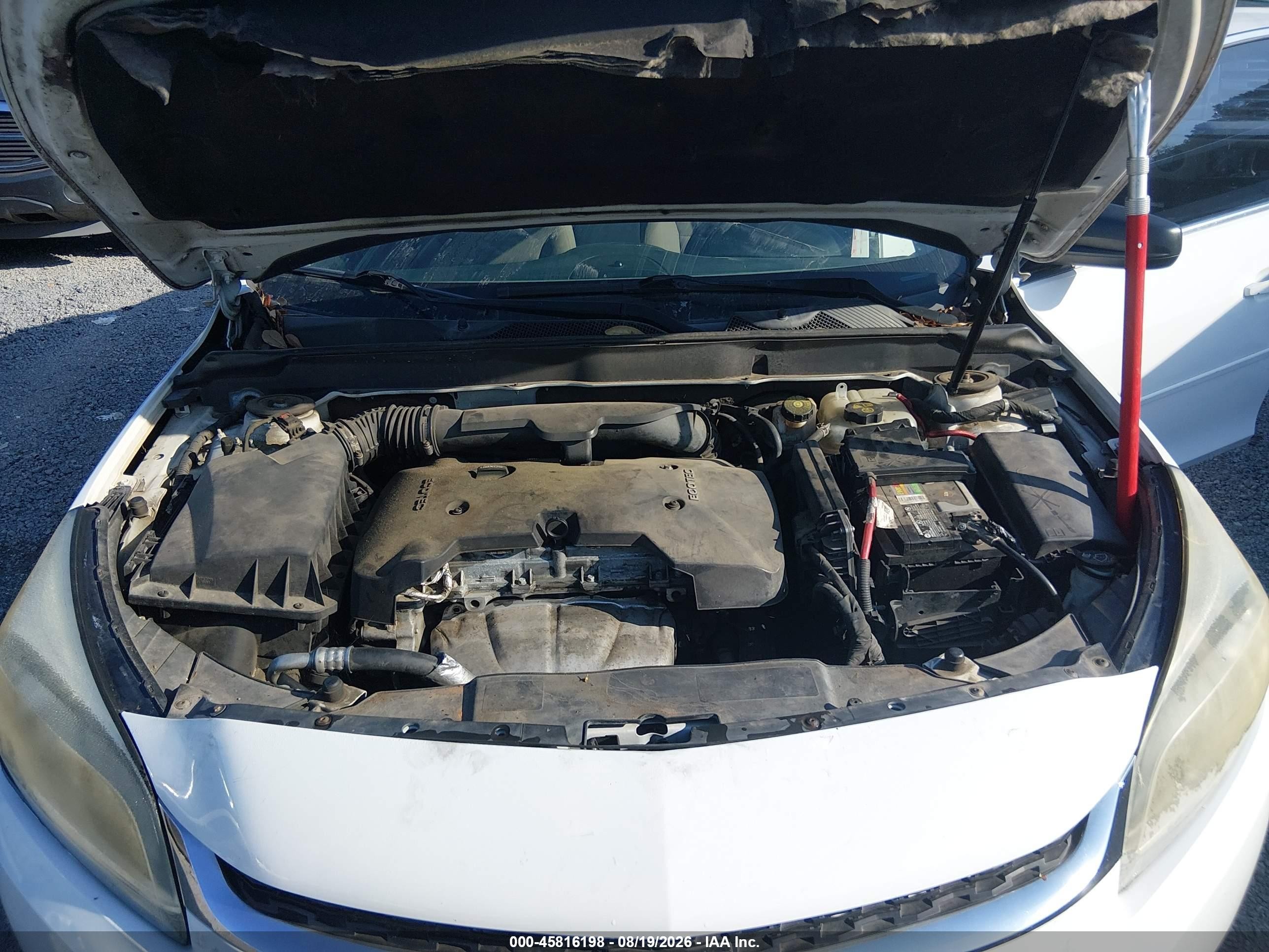2013 Chevrolet Malibu 1ls White vin: 1G11B5SA4DF259359