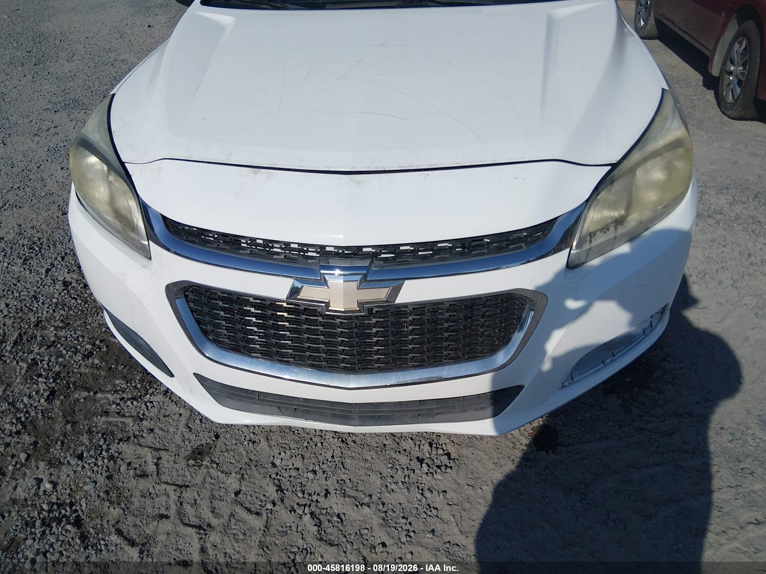 2013 Chevrolet Malibu 1ls White vin: 1G11B5SA4DF259359