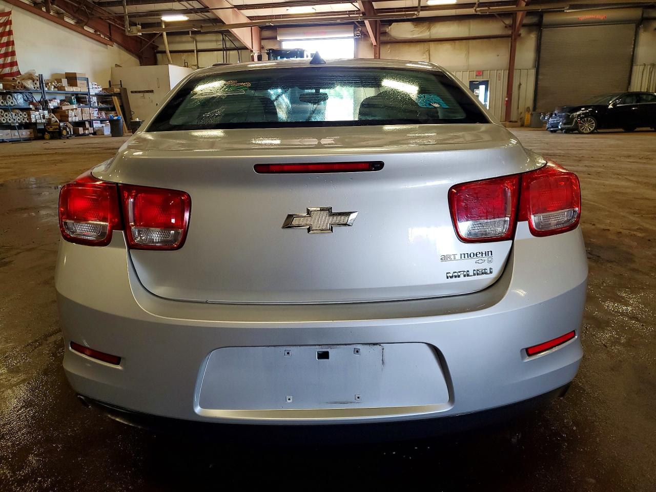 2013 Chevrolet Malibu Ls Silver vin: 1G11B5SA4DF300640