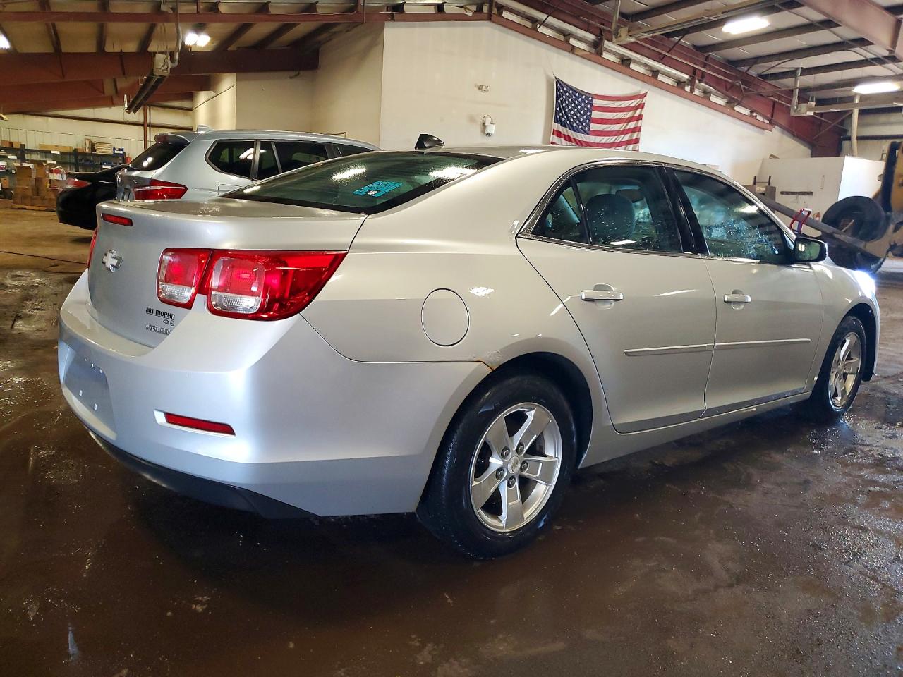 2013 Chevrolet Malibu Ls Silver vin: 1G11B5SA4DF300640