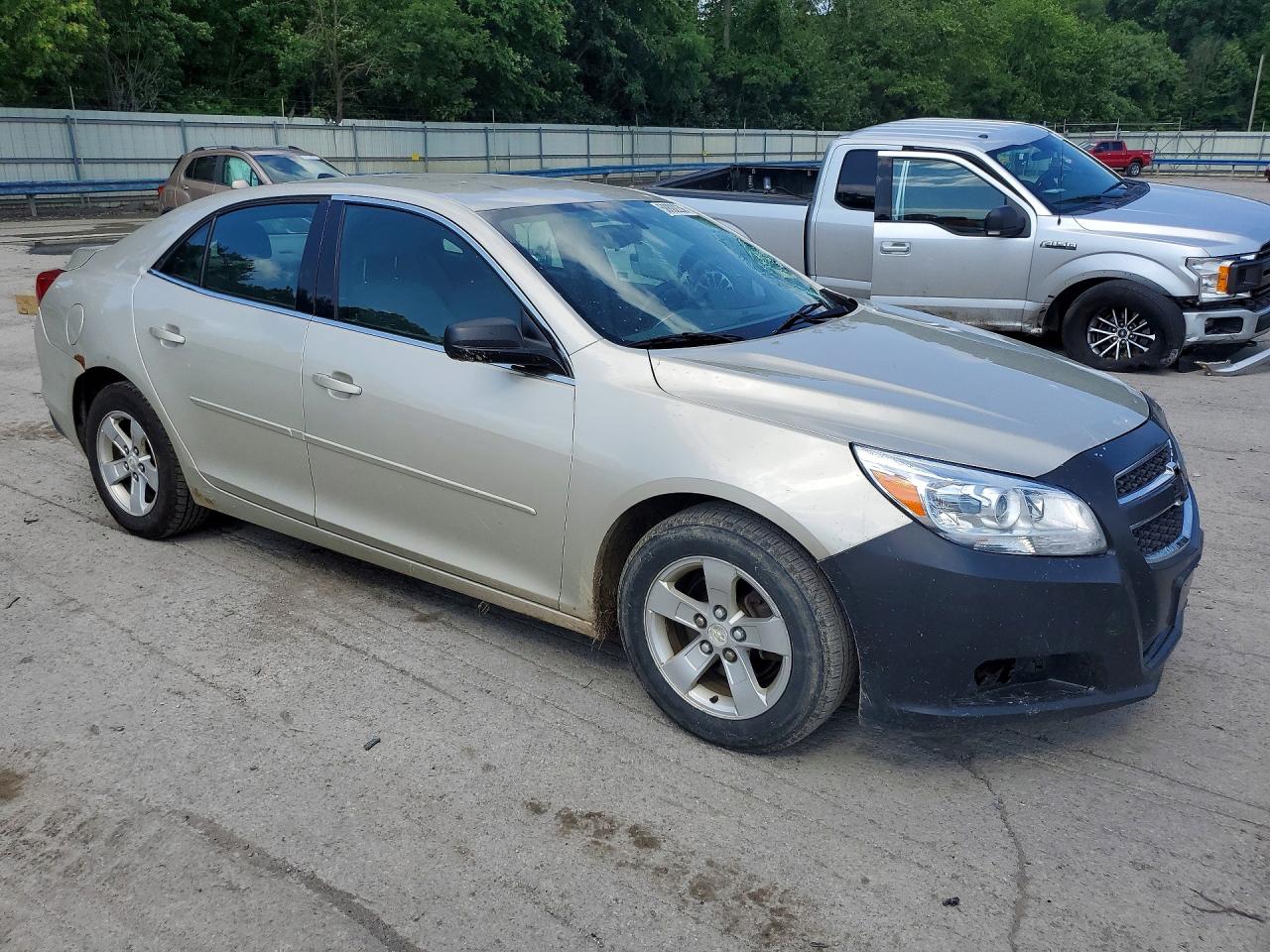 2013 Chevrolet Malibu Ls Beige vin: 1G11B5SA4DF331581