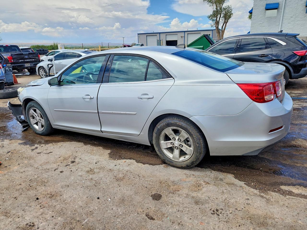 2013 Chevrolet Malibu Ls Silver vin: 1G11B5SA4DF345464