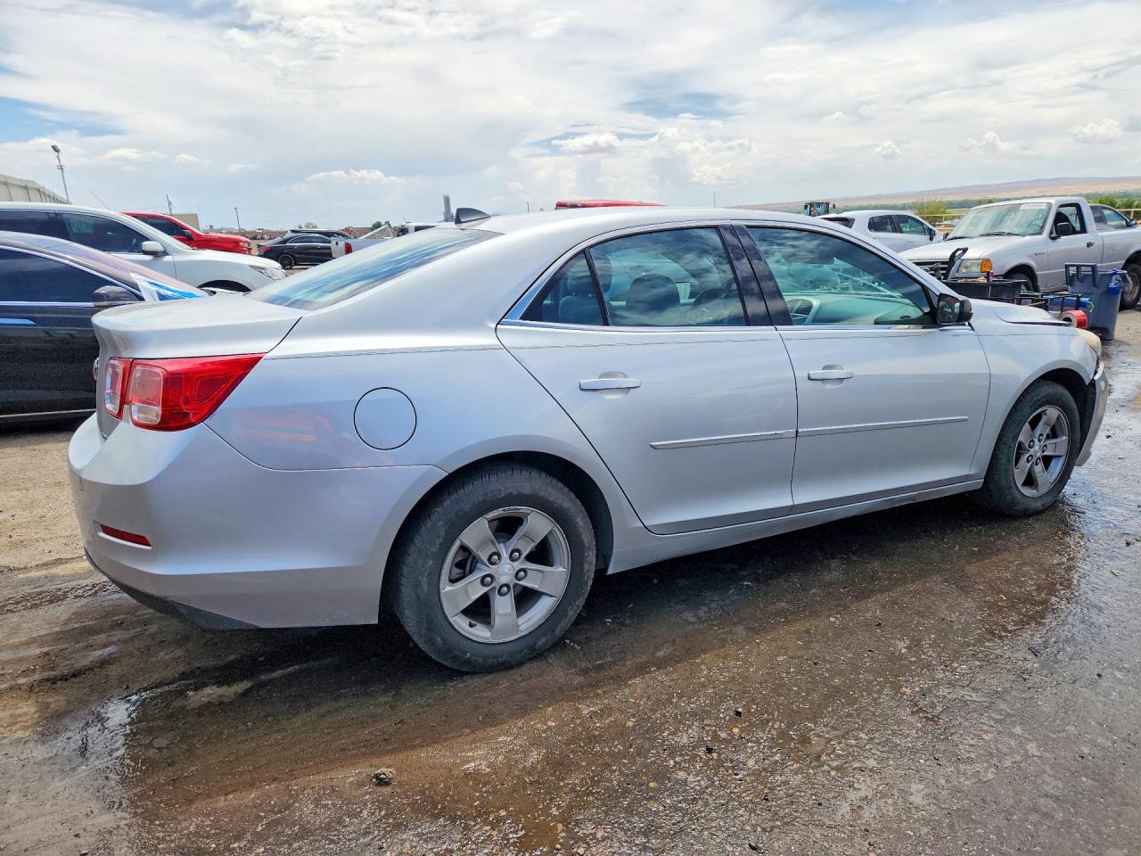 2013 Chevrolet Malibu Ls Silver vin: 1G11B5SA4DF345464