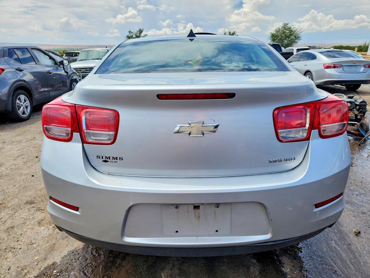 2013 Chevrolet Malibu Ls Silver vin: 1G11B5SA4DF345464