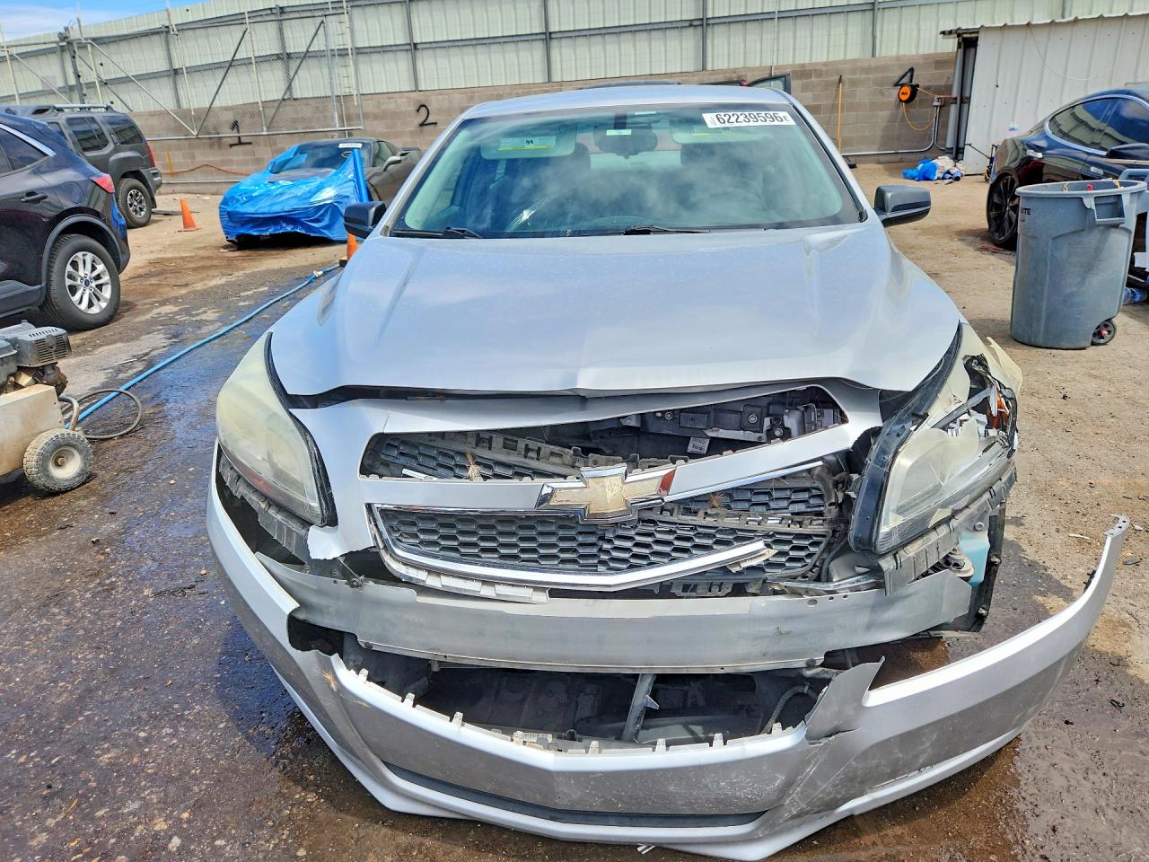2013 Chevrolet Malibu Ls Silver vin: 1G11B5SA4DF345464