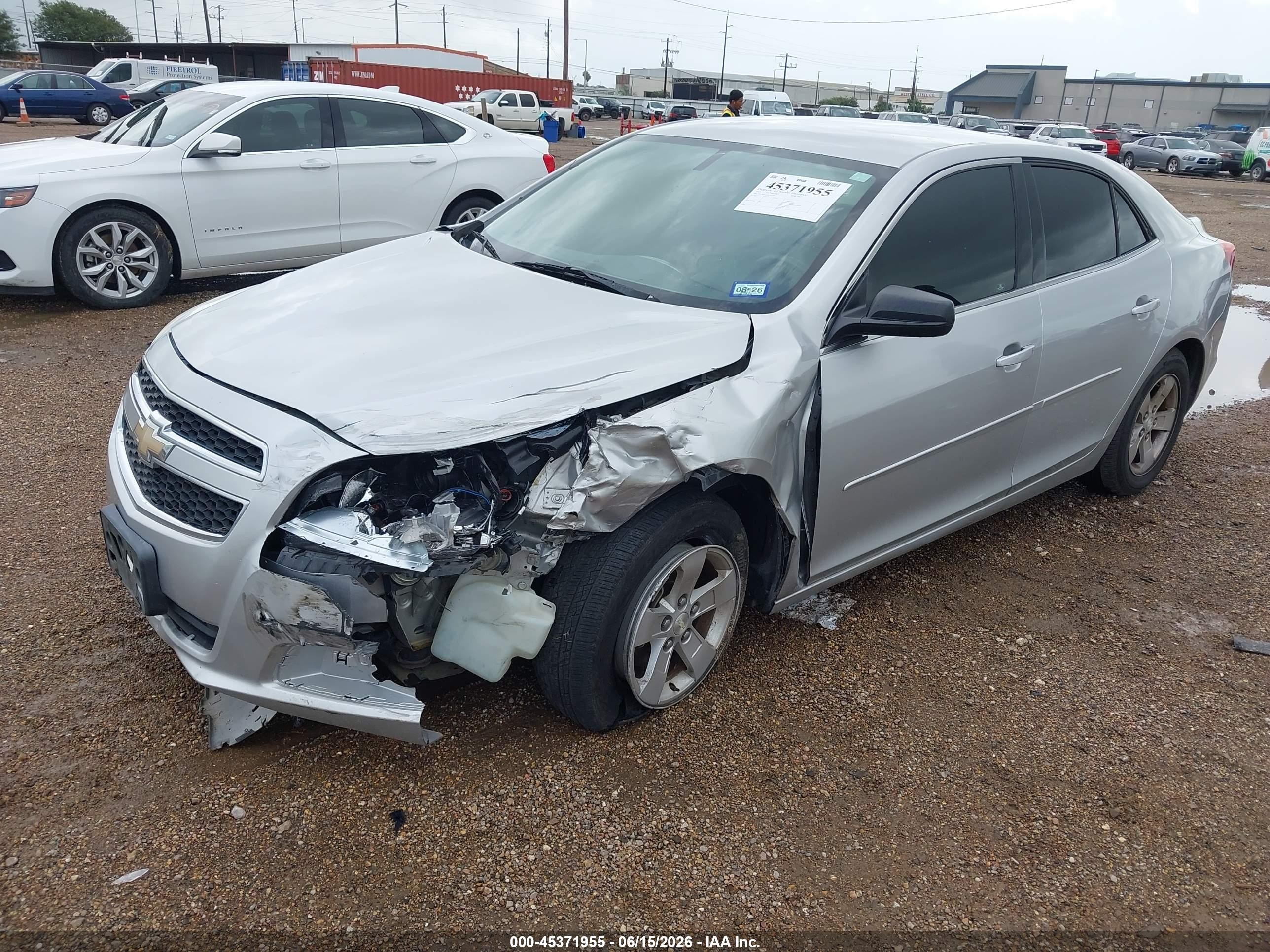 2013 Chevrolet Malibu 1ls Серебряный vin: 1G11B5SA4DF347795