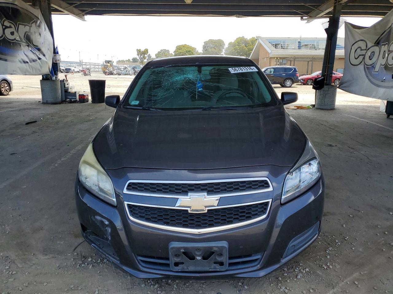 2013 Chevrolet Malibu Ls Серый vin: 1G11B5SA4DF352849
