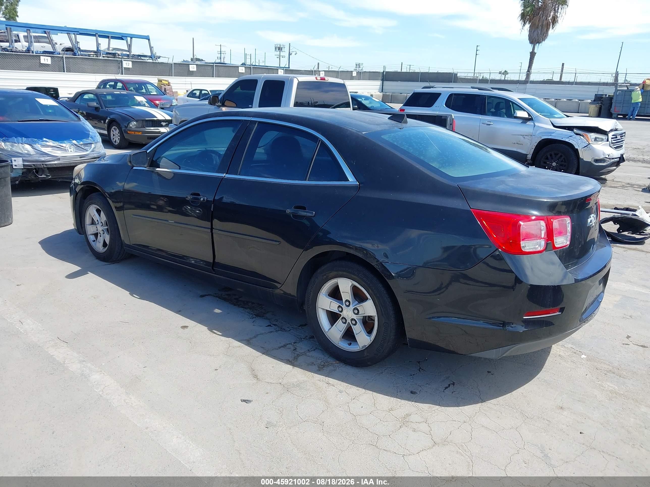 2013 Chevrolet Malibu 1ls Black vin: 1G11B5SA5DF160923
