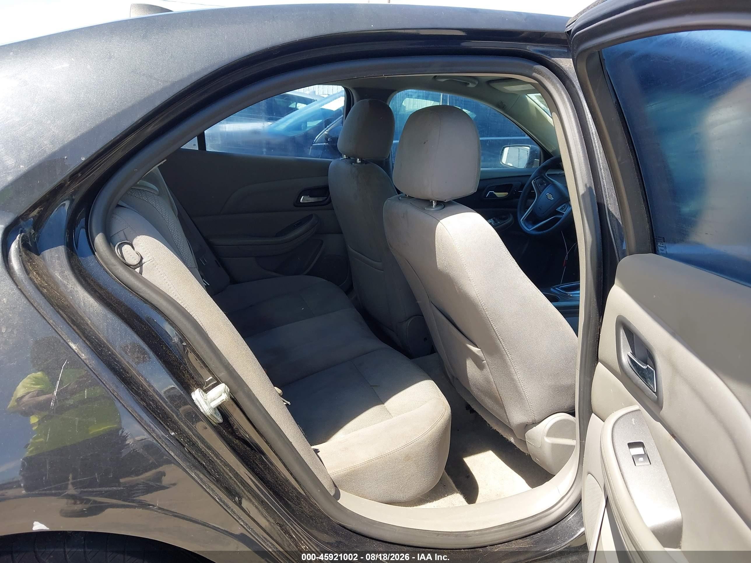 2013 Chevrolet Malibu 1ls Black vin: 1G11B5SA5DF160923