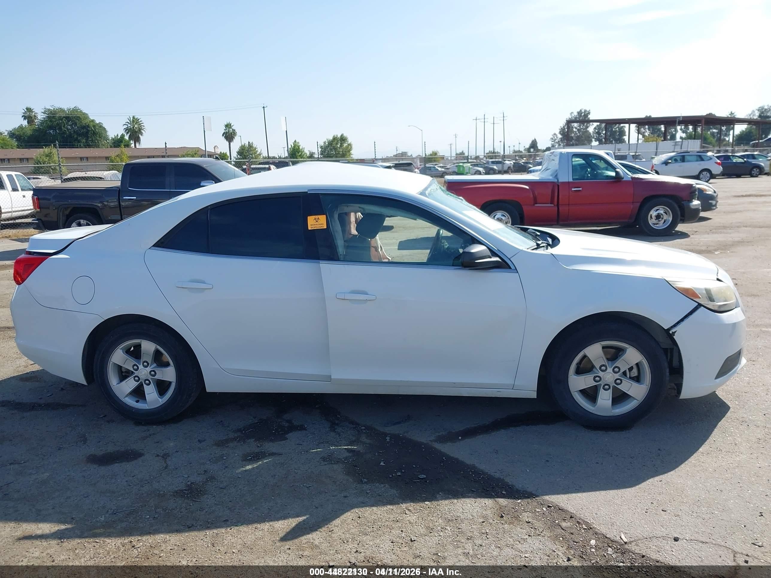 2013 Chevrolet Malibu 1ls White vin: 1G11B5SA5DF169721