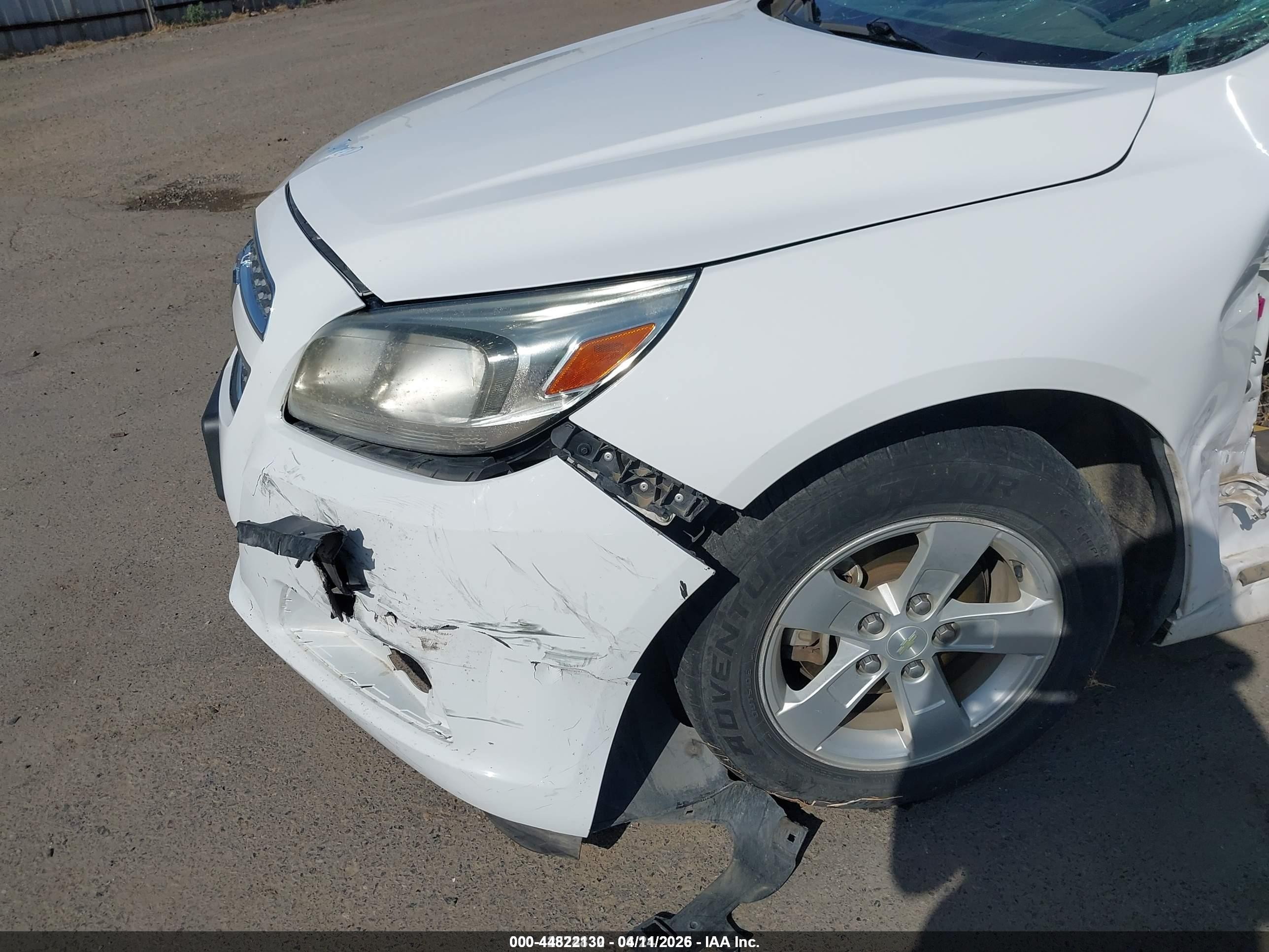 2013 Chevrolet Malibu 1ls White vin: 1G11B5SA5DF169721