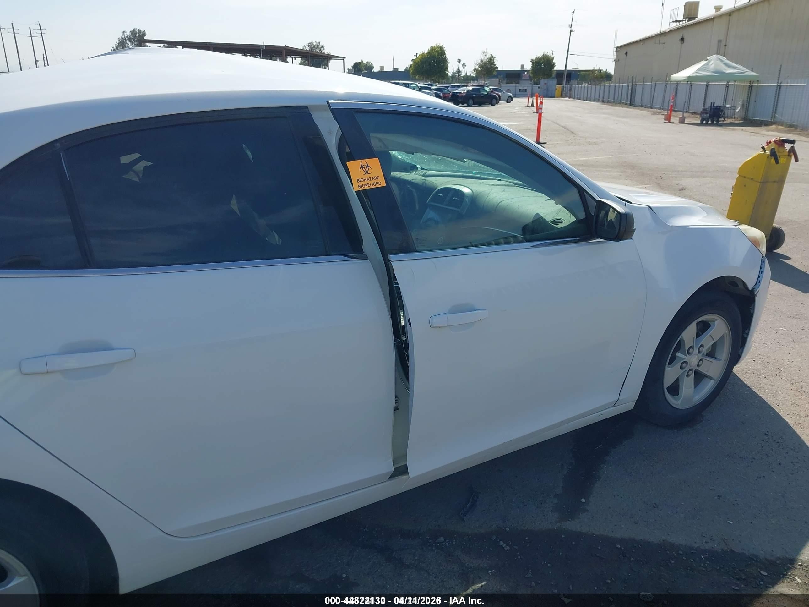2013 Chevrolet Malibu 1ls White vin: 1G11B5SA5DF169721