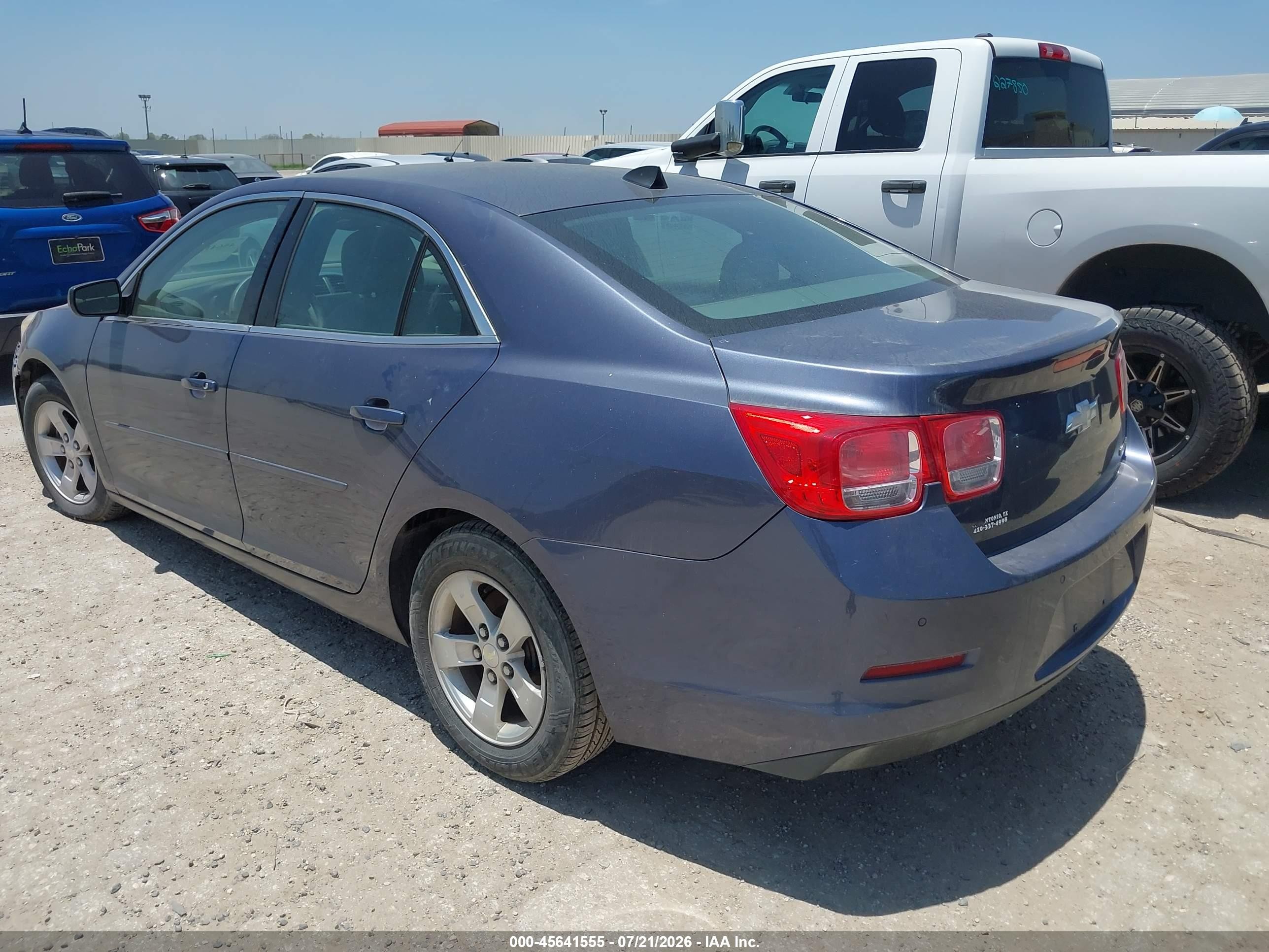 2013 Chevrolet Malibu 1ls Blue vin: 1G11B5SA5DF193369
