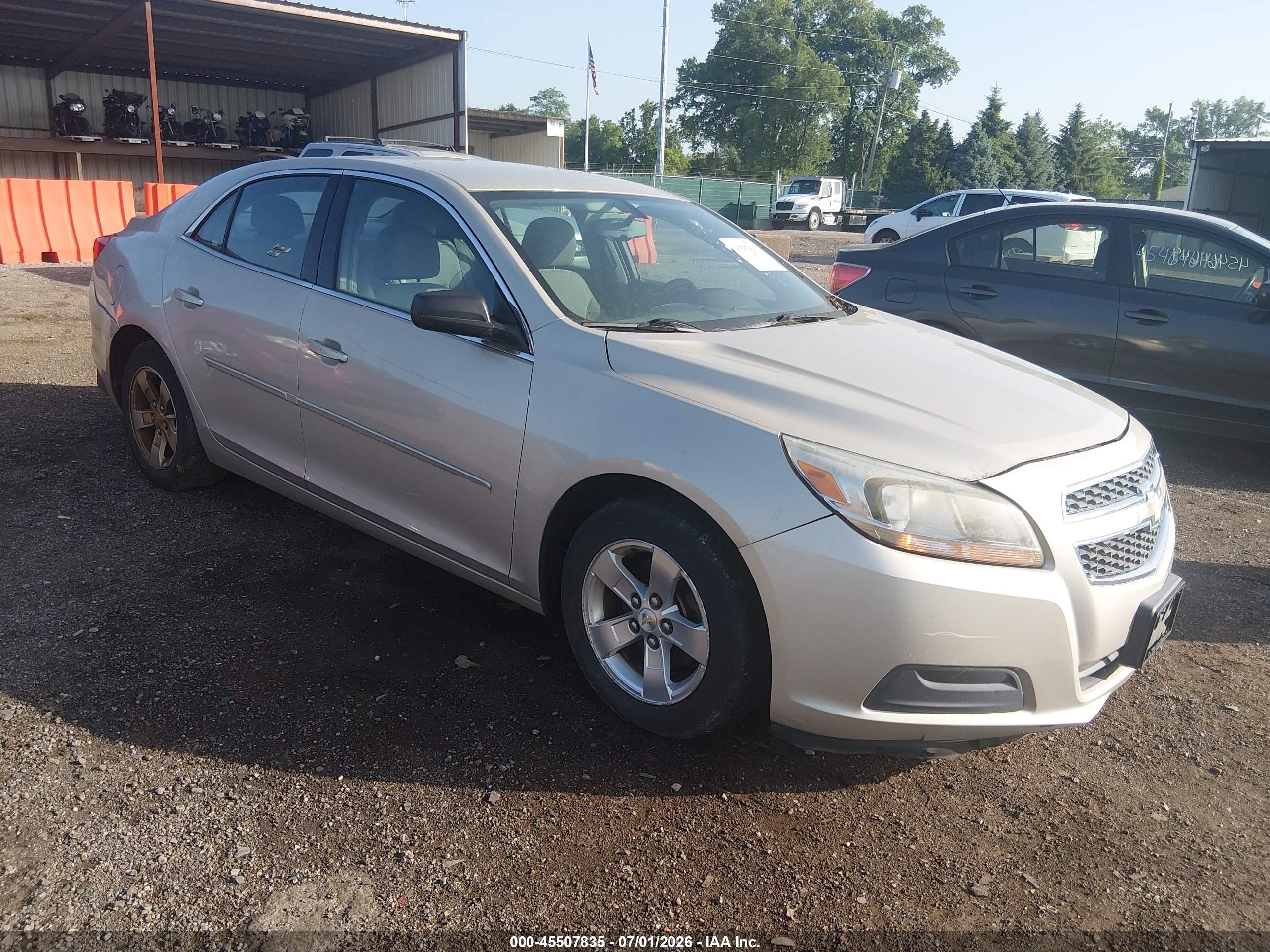 2013 Chevrolet Malibu 1ls Silver vin: 1G11B5SA5DF216584