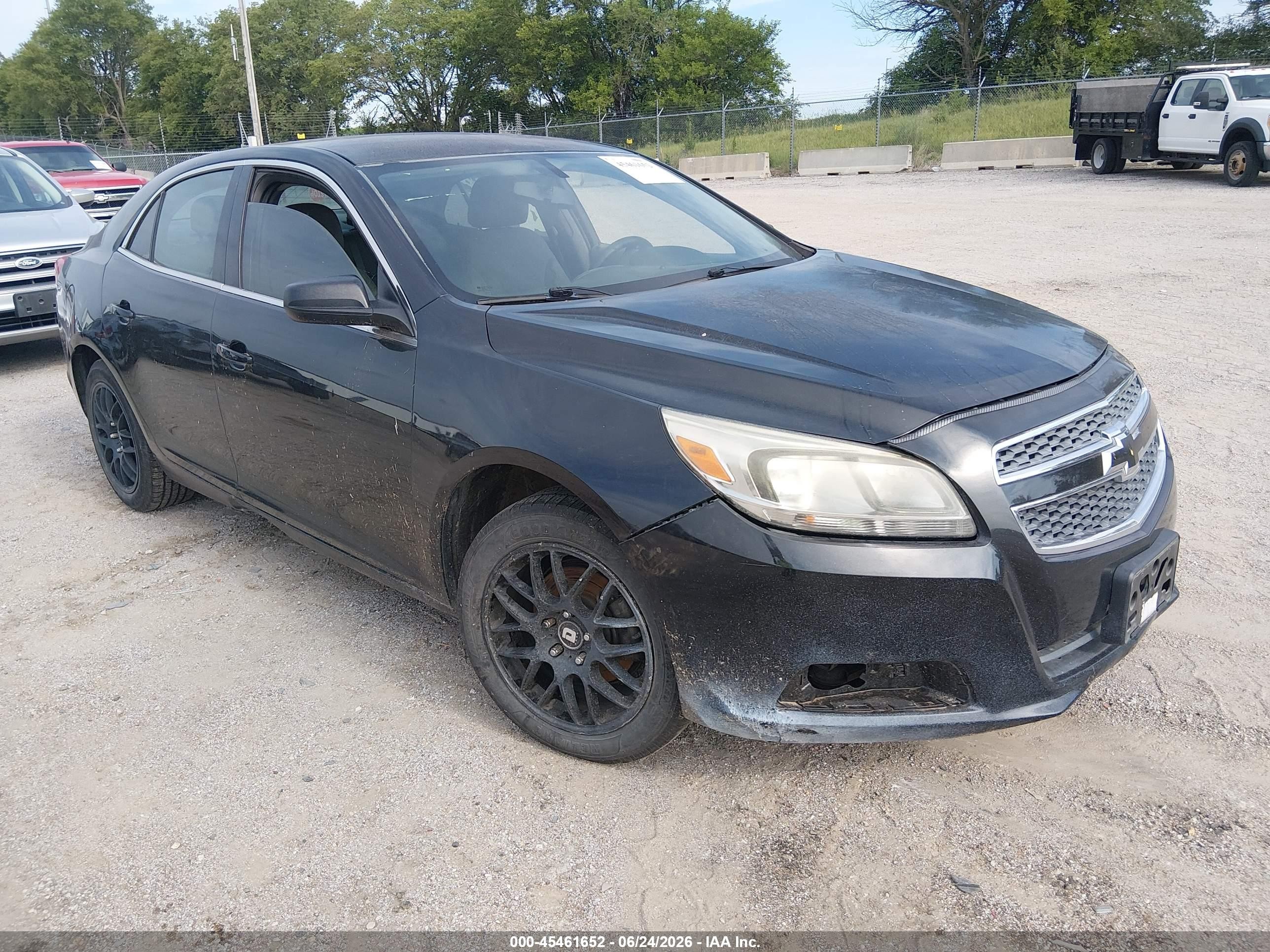 2013 Chevrolet Malibu 1ls Black vin: 1G11B5SA5DF221400
