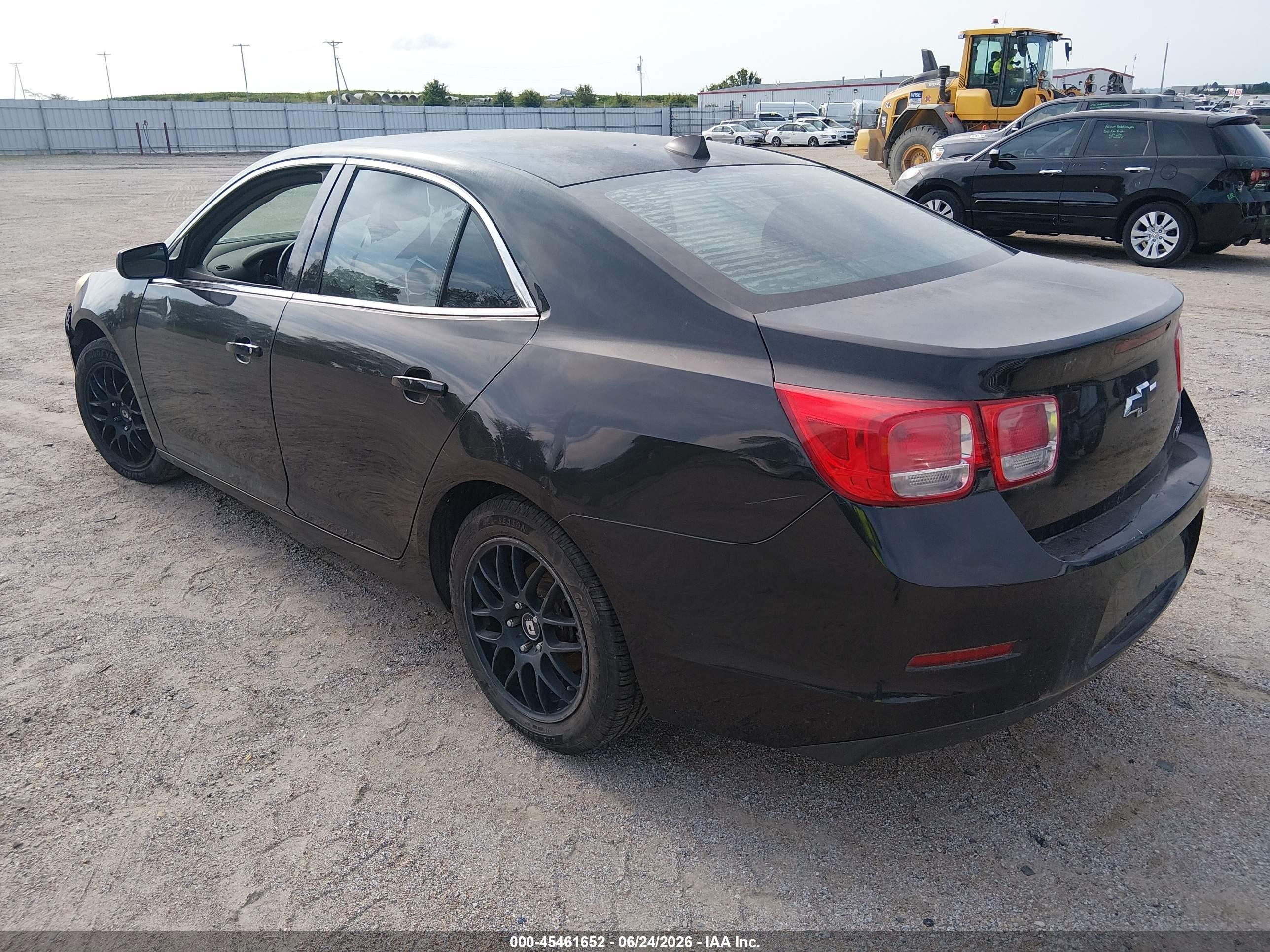 2013 Chevrolet Malibu 1ls Black vin: 1G11B5SA5DF221400