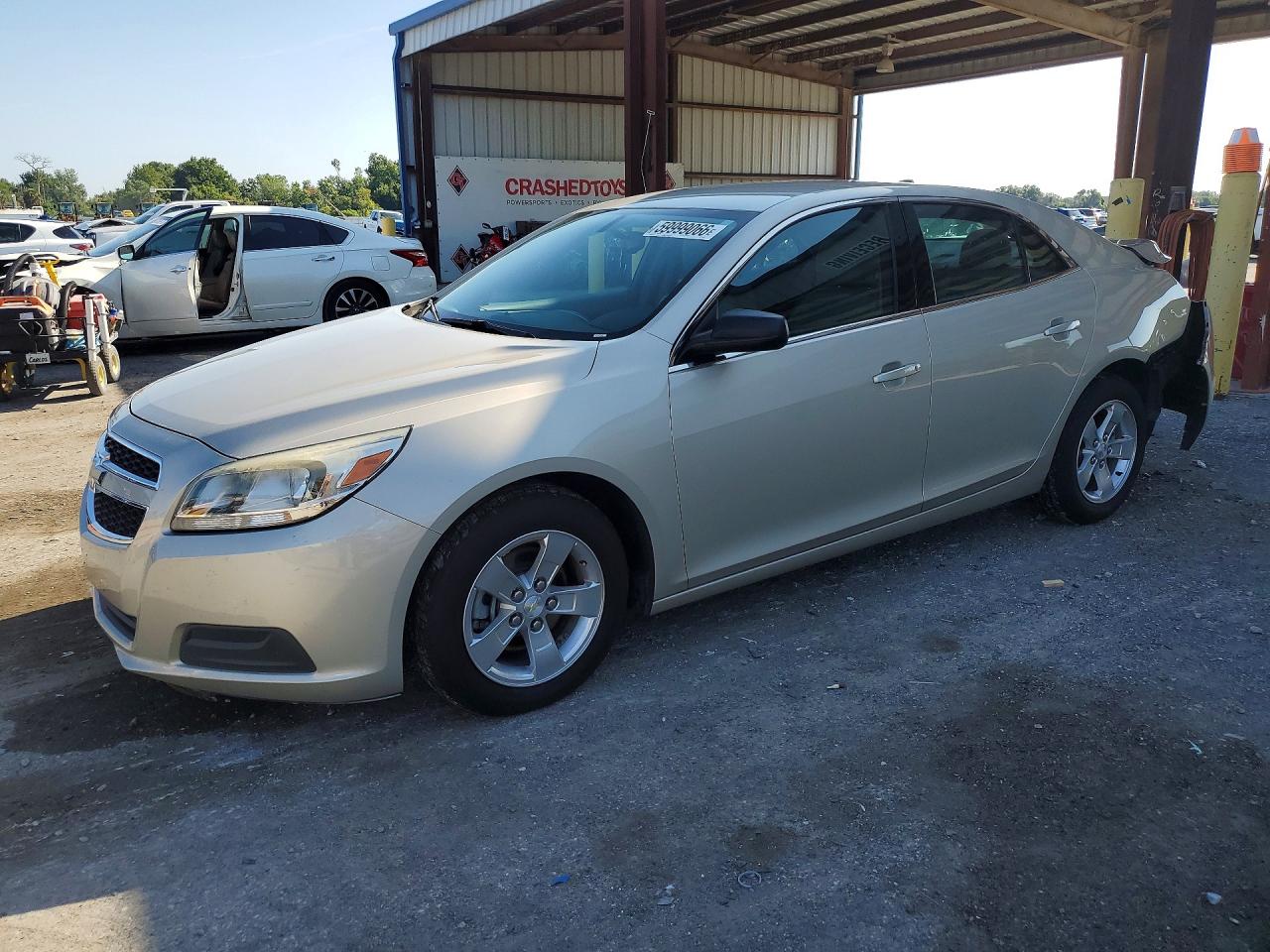 2013 Chevrolet Malibu Ls Silver vin: 1G11B5SA5DF238102