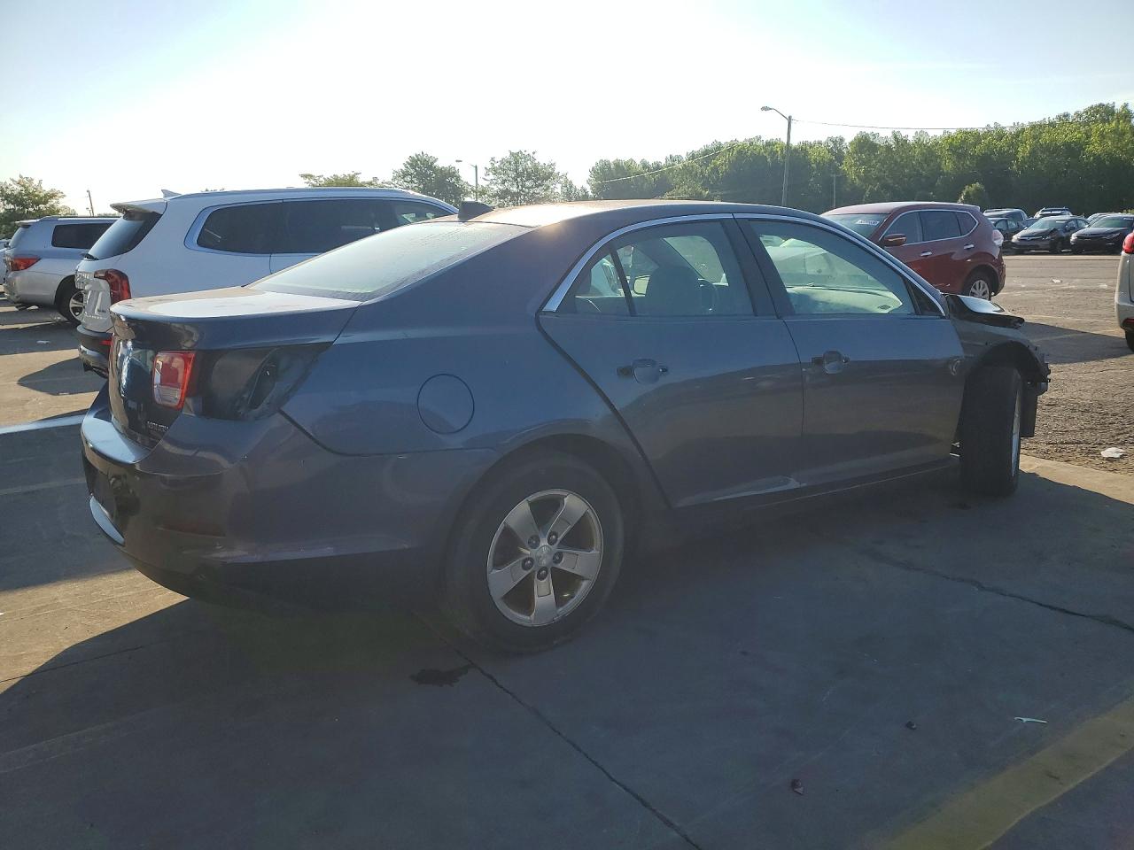 2013 Chevrolet Malibu Ls Blue vin: 1G11B5SA5DF254459