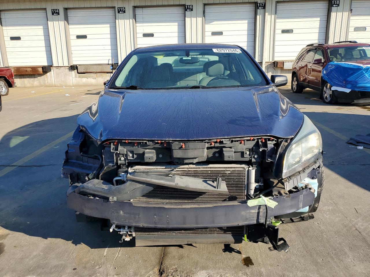 2013 Chevrolet Malibu Ls Blue vin: 1G11B5SA5DF254459