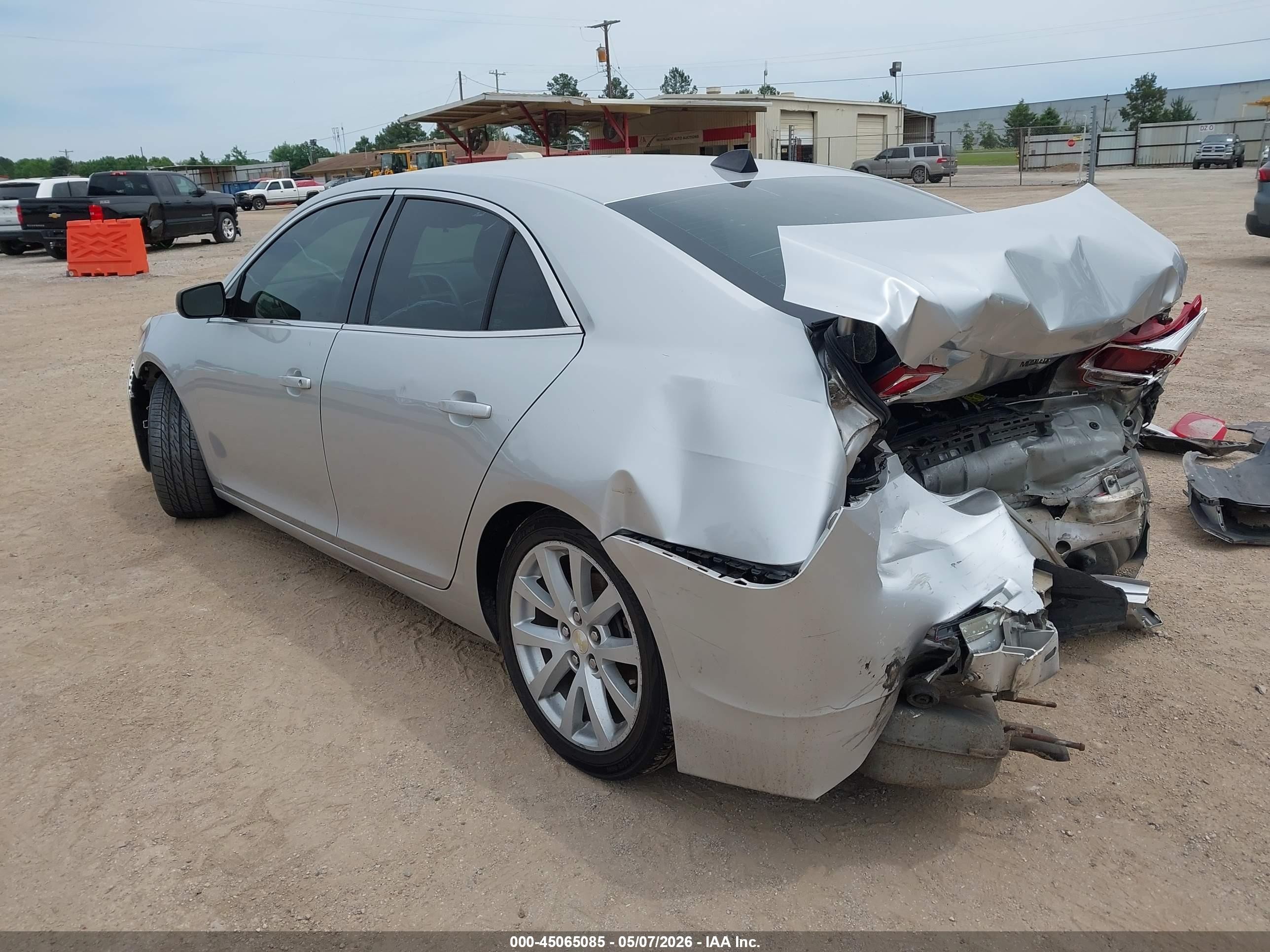 2013 Chevrolet Malibu 1ls Silver vin: 1G11B5SA5DF294119
