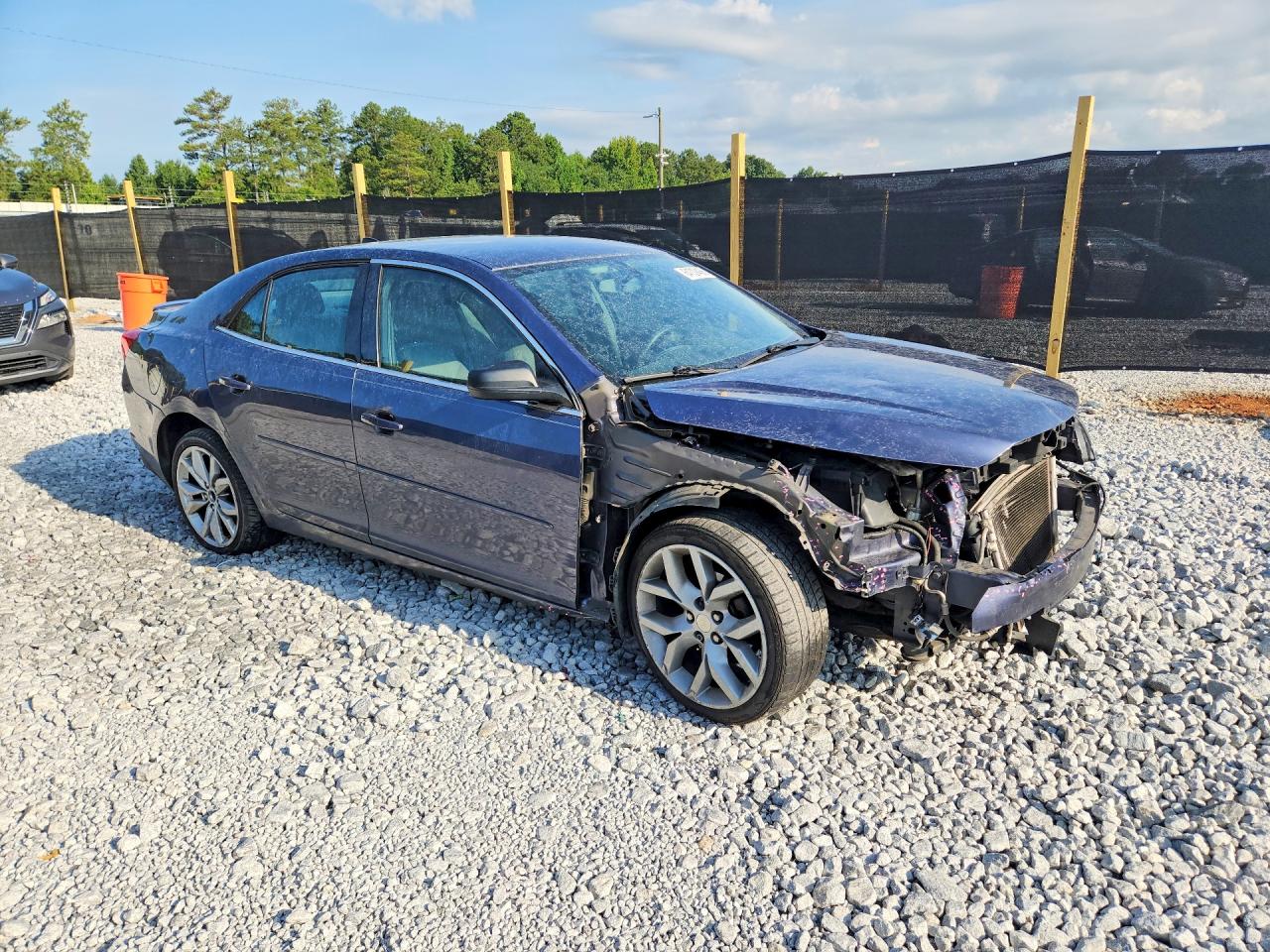 2013 Chevrolet Malibu Ls Синий vin: 1G11B5SA5DF351662