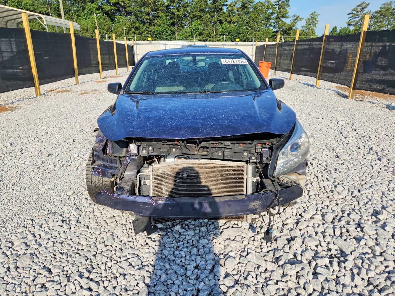 2013 Chevrolet Malibu Ls Синий vin: 1G11B5SA5DF351662
