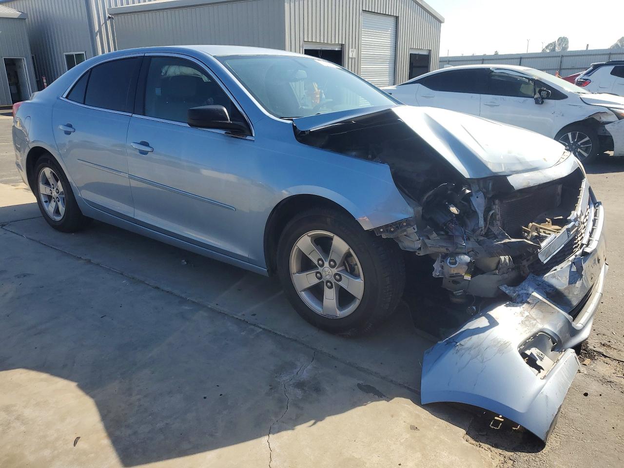 2013 Chevrolet Malibu Ls Blue vin: 1G11B5SA5DU105206