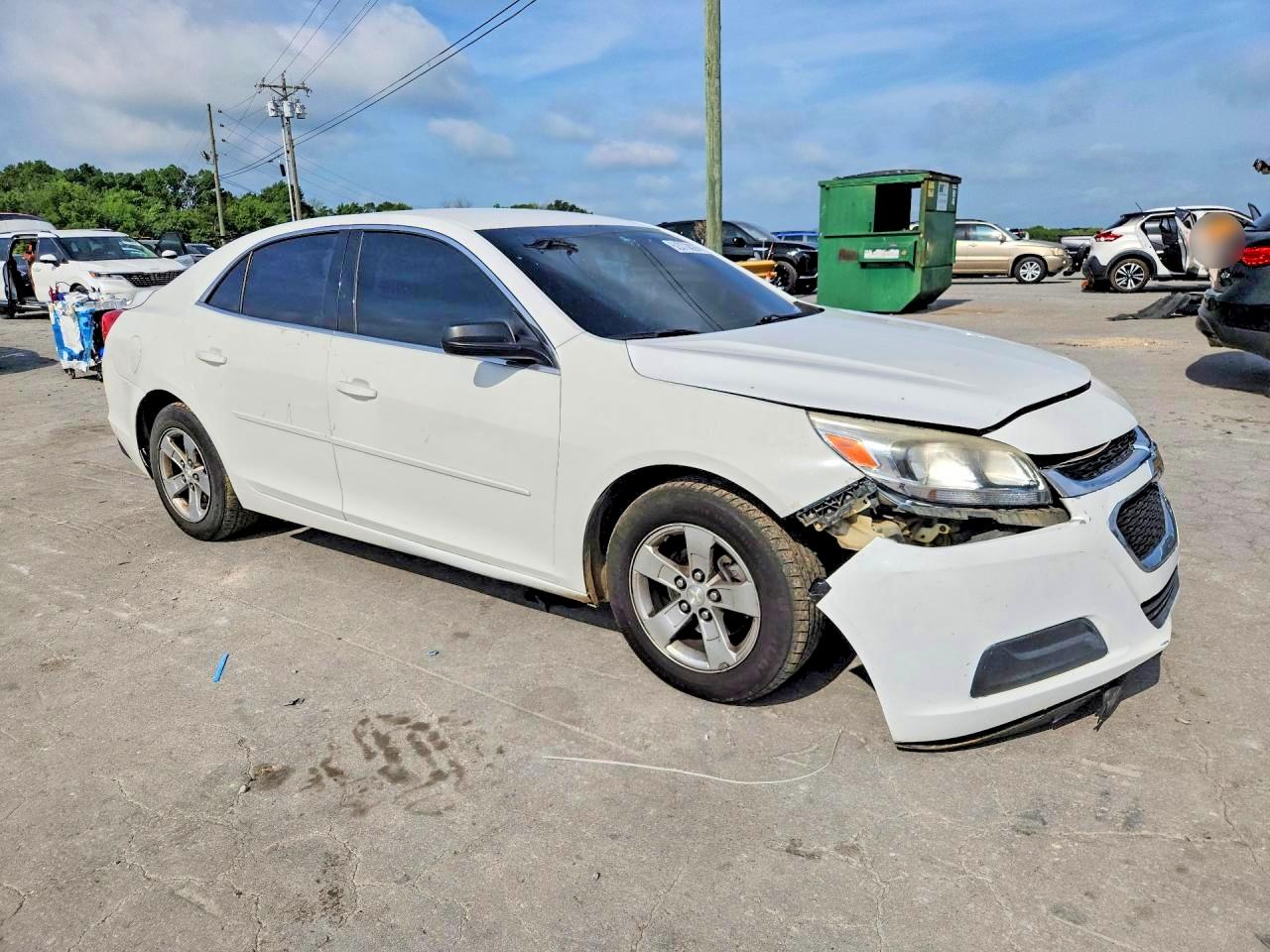 2016 Chevrolet Malibu Limited Ls White vin: 1G11B5SA5GF113959