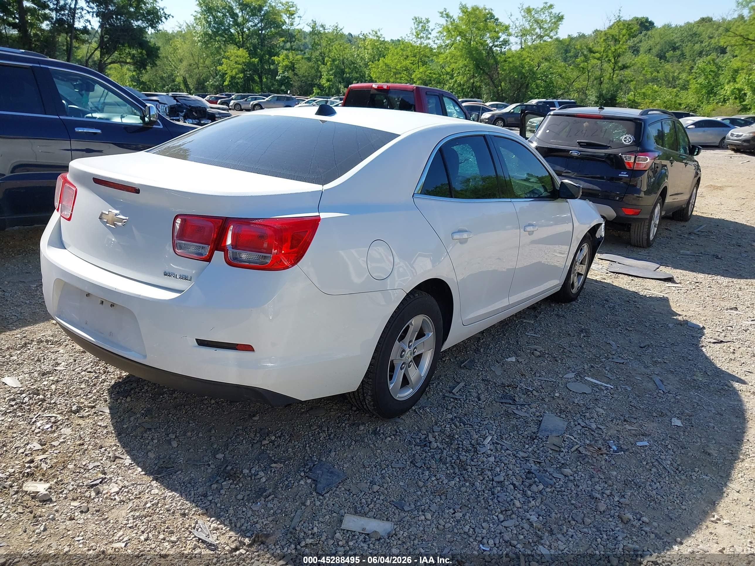 2013 Chevrolet Malibu 1ls White vin: 1G11B5SA6DF144844