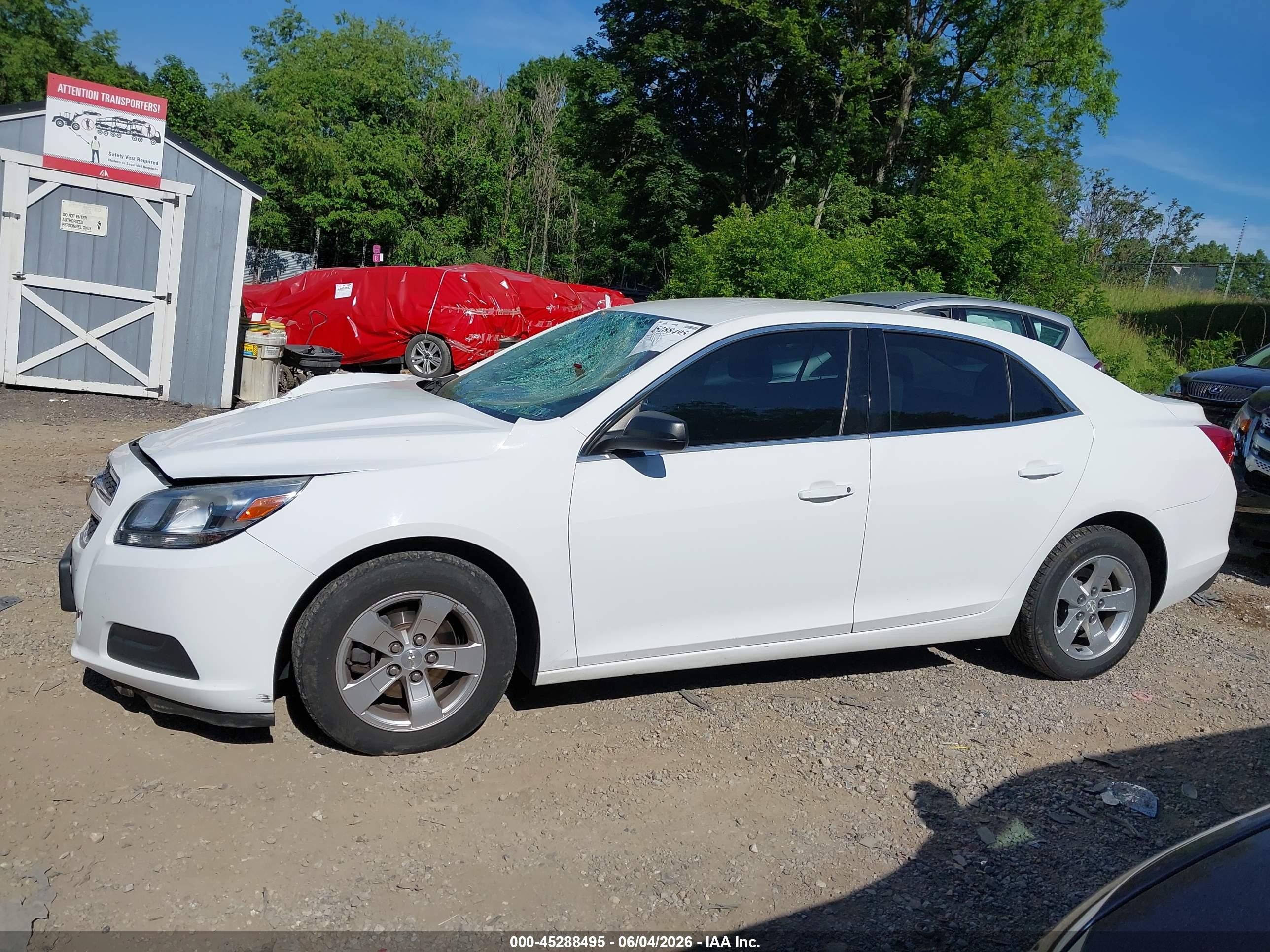 2013 Chevrolet Malibu 1ls White vin: 1G11B5SA6DF144844