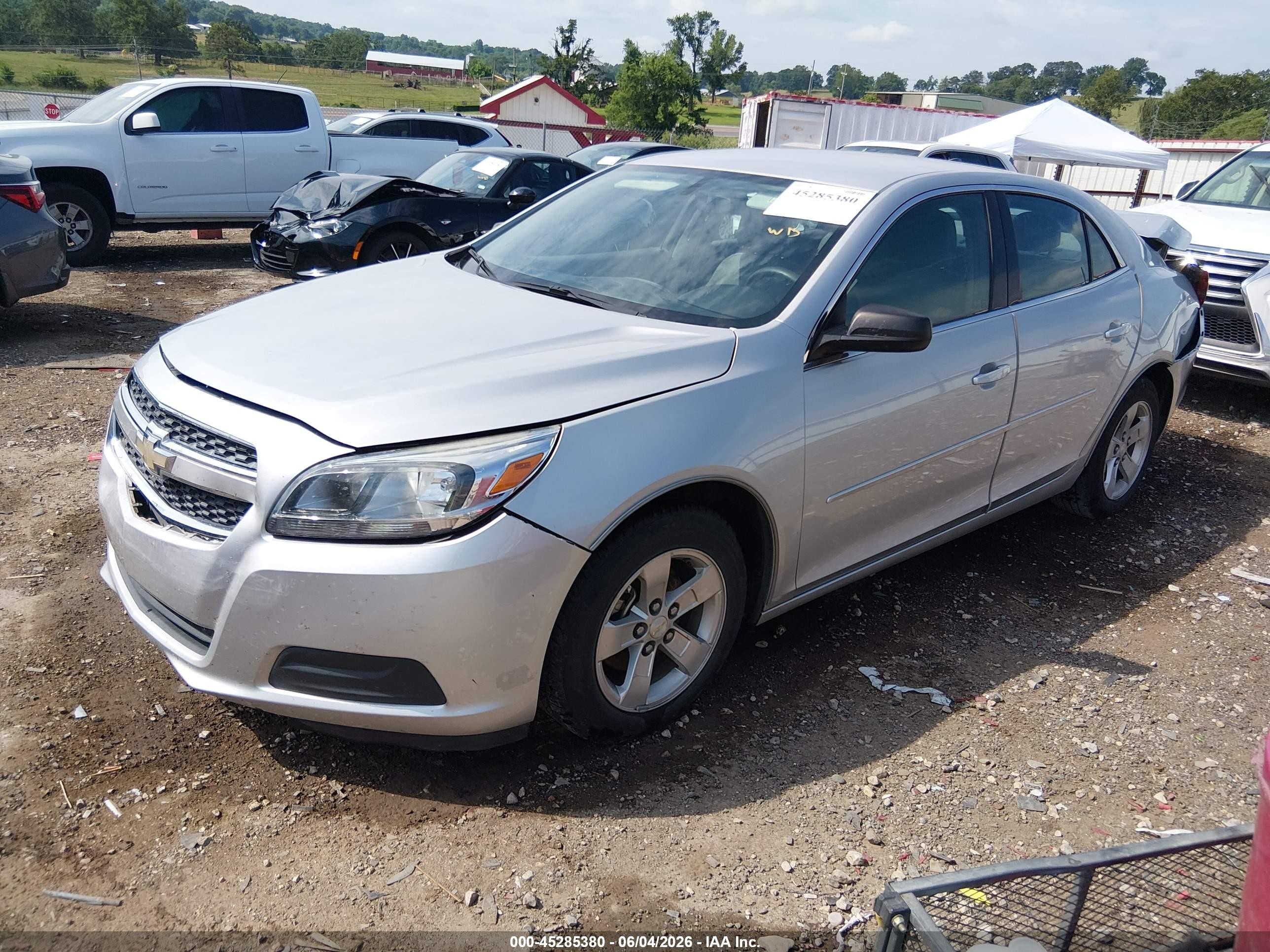 2013 Chevrolet Malibu 1ls Silver vin: 1G11B5SA6DF147291