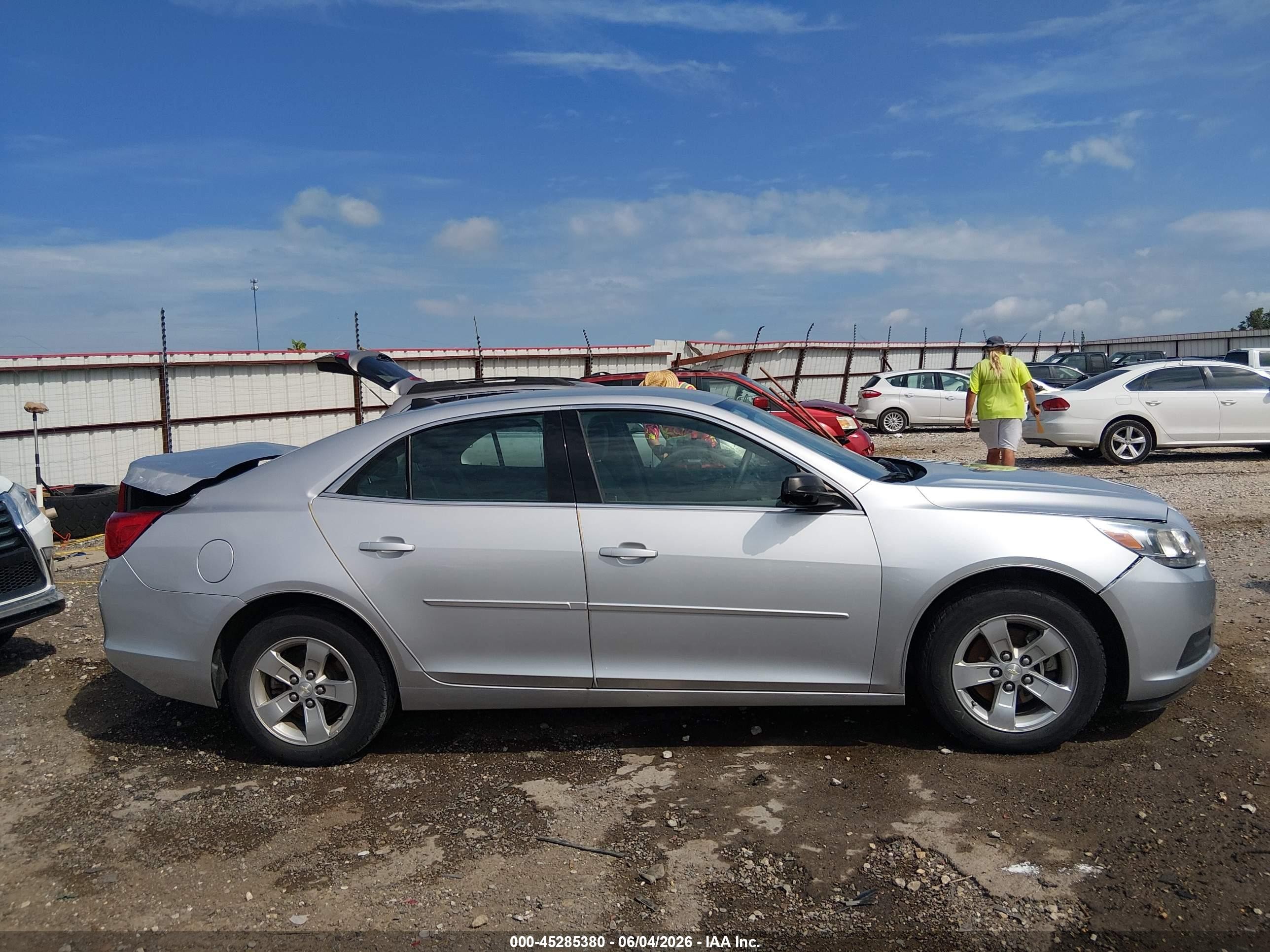 2013 Chevrolet Malibu 1ls Silver vin: 1G11B5SA6DF147291