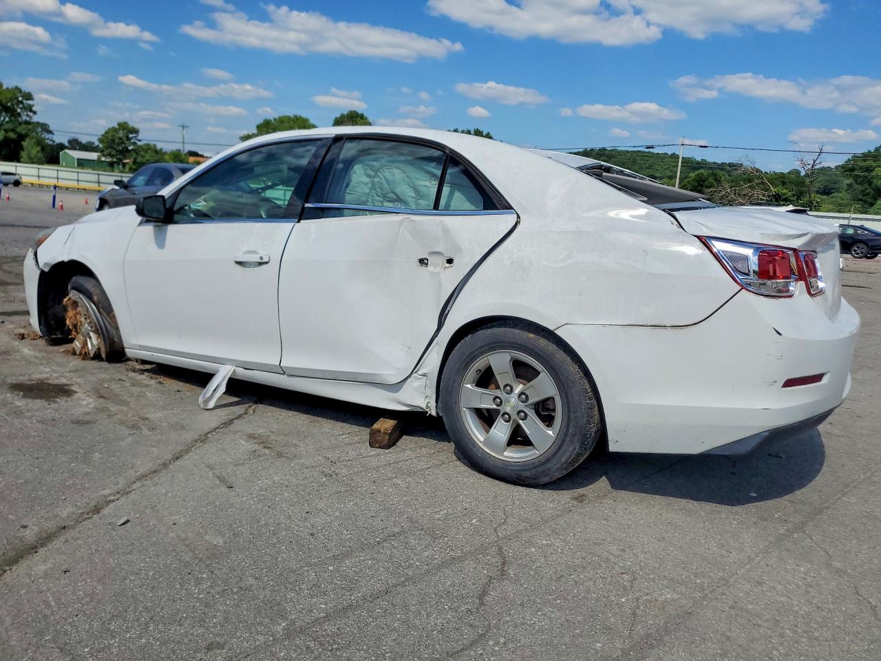 2013 Chevrolet Malibu Ls White vin: 1G11B5SA6DF176712