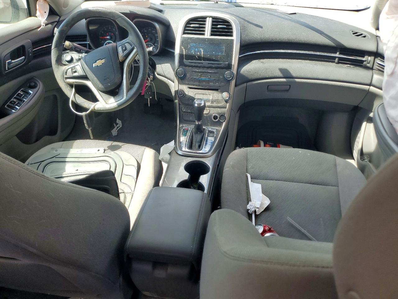 2013 Chevrolet Malibu Ls White vin: 1G11B5SA6DF176712