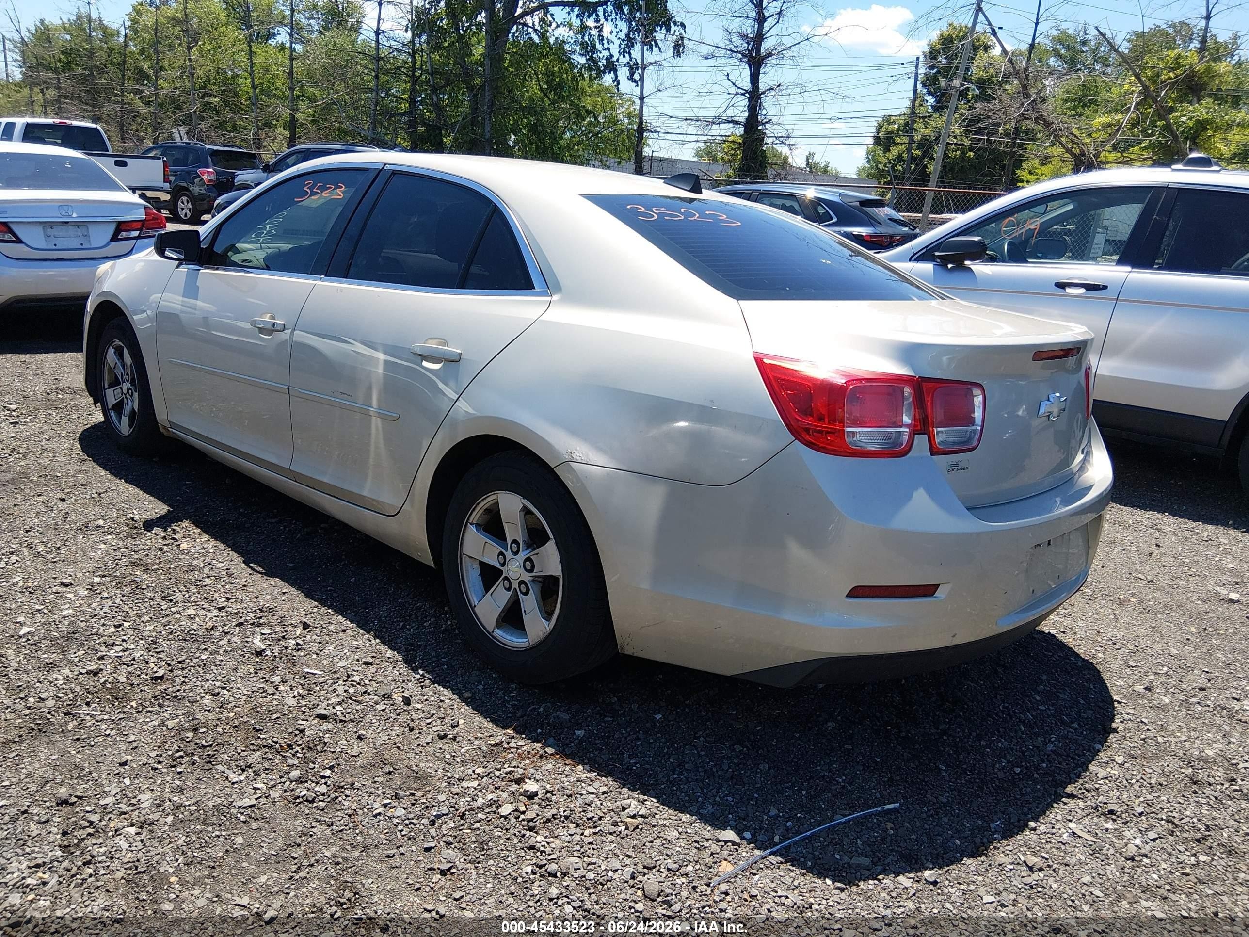2013 Chevrolet Malibu 1ls Beige vin: 1G11B5SA6DF177259