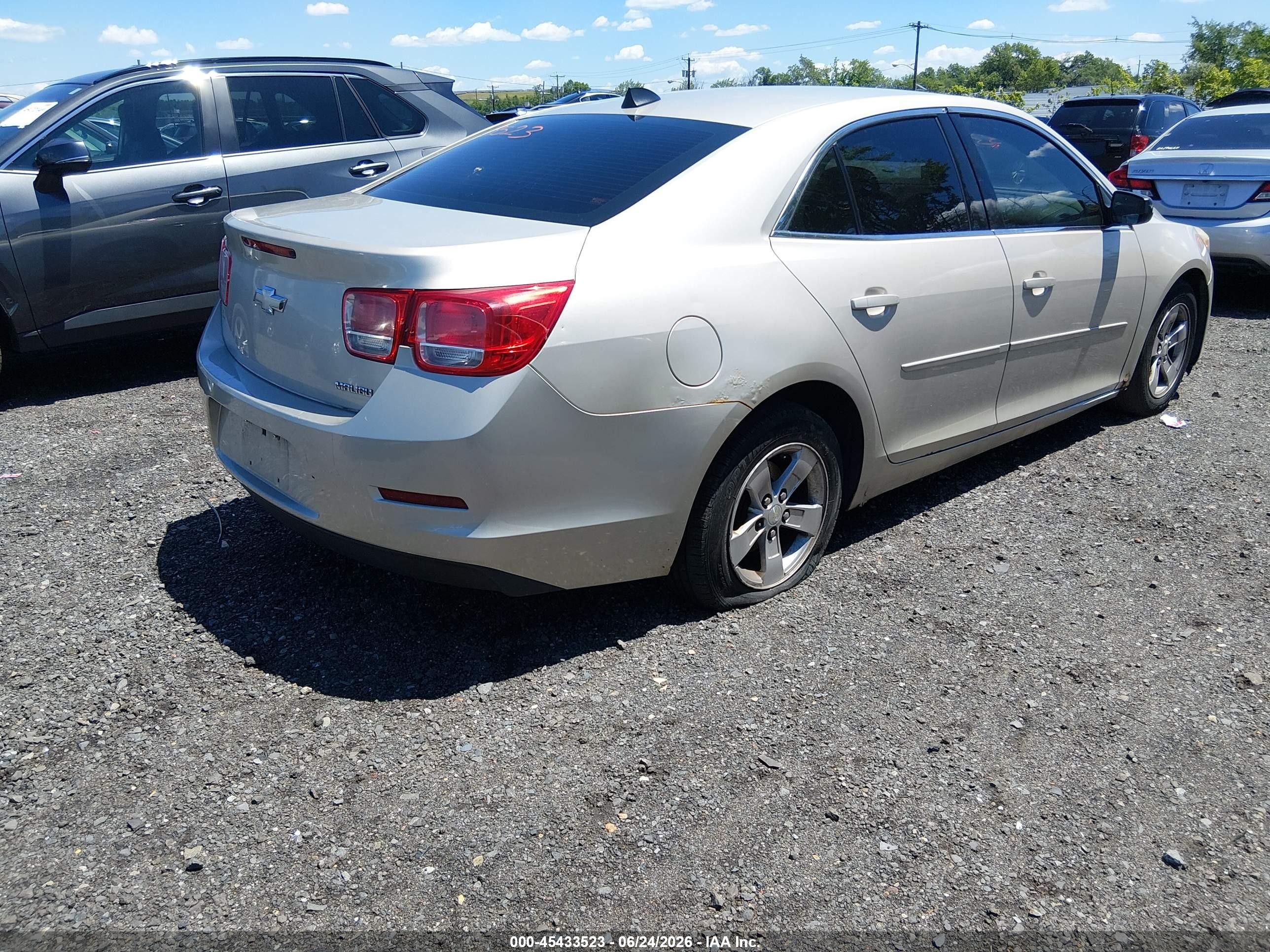 2013 Chevrolet Malibu 1ls Beige vin: 1G11B5SA6DF177259