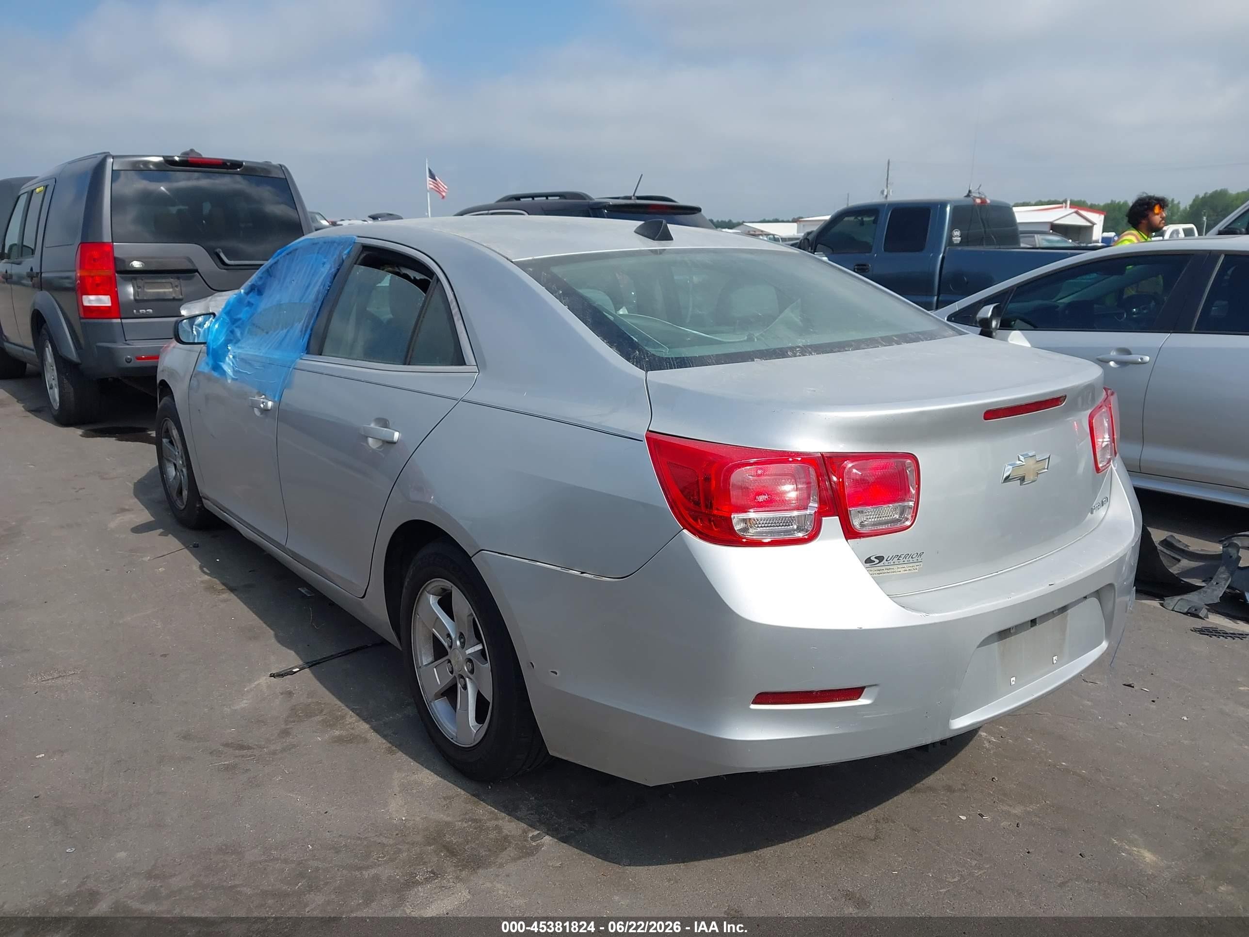 2013 Chevrolet Malibu 1ls Silver vin: 1G11B5SA6DF189847