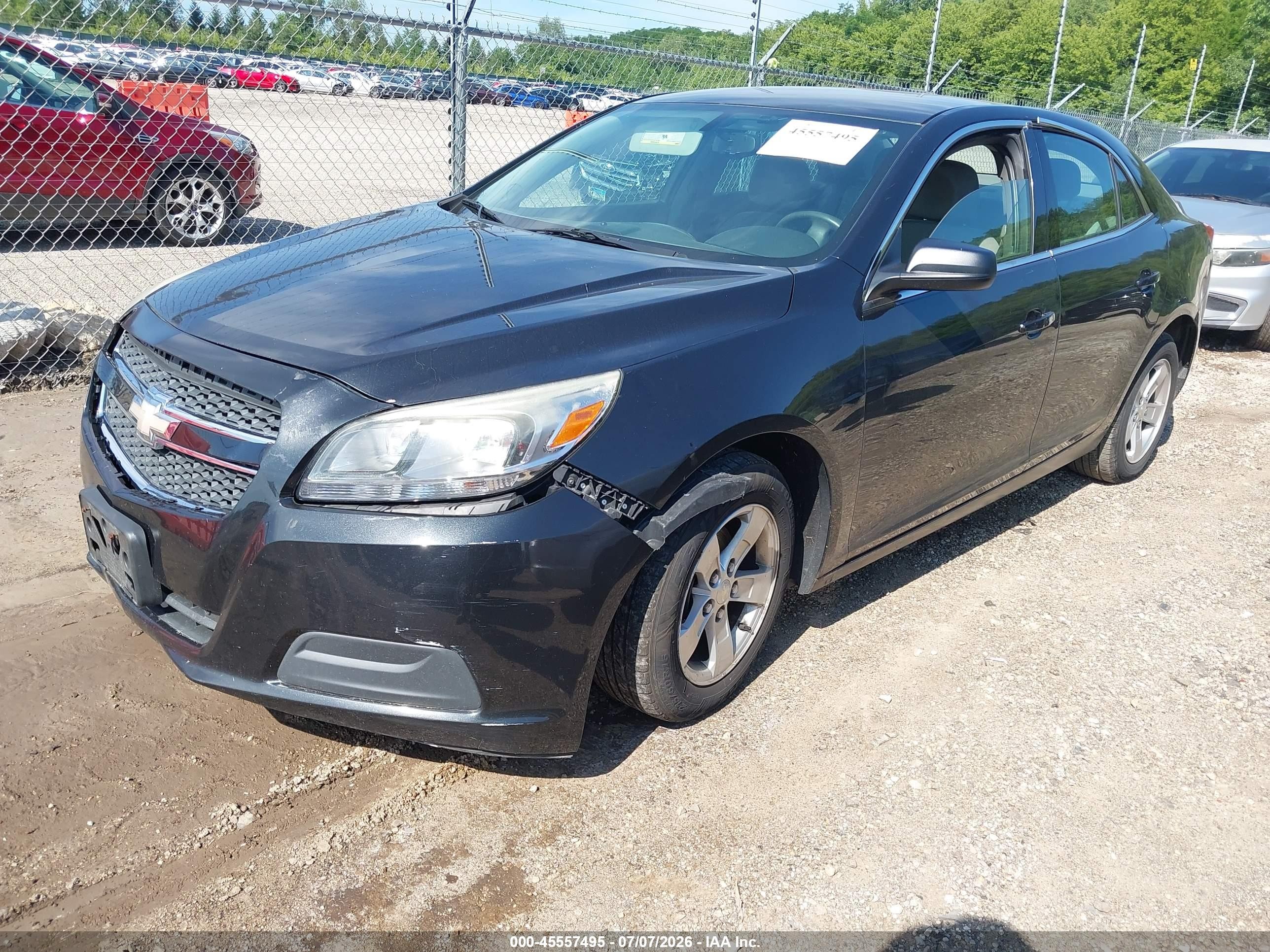 2013 Chevrolet Malibu 1ls Black vin: 1G11B5SA6DF200510