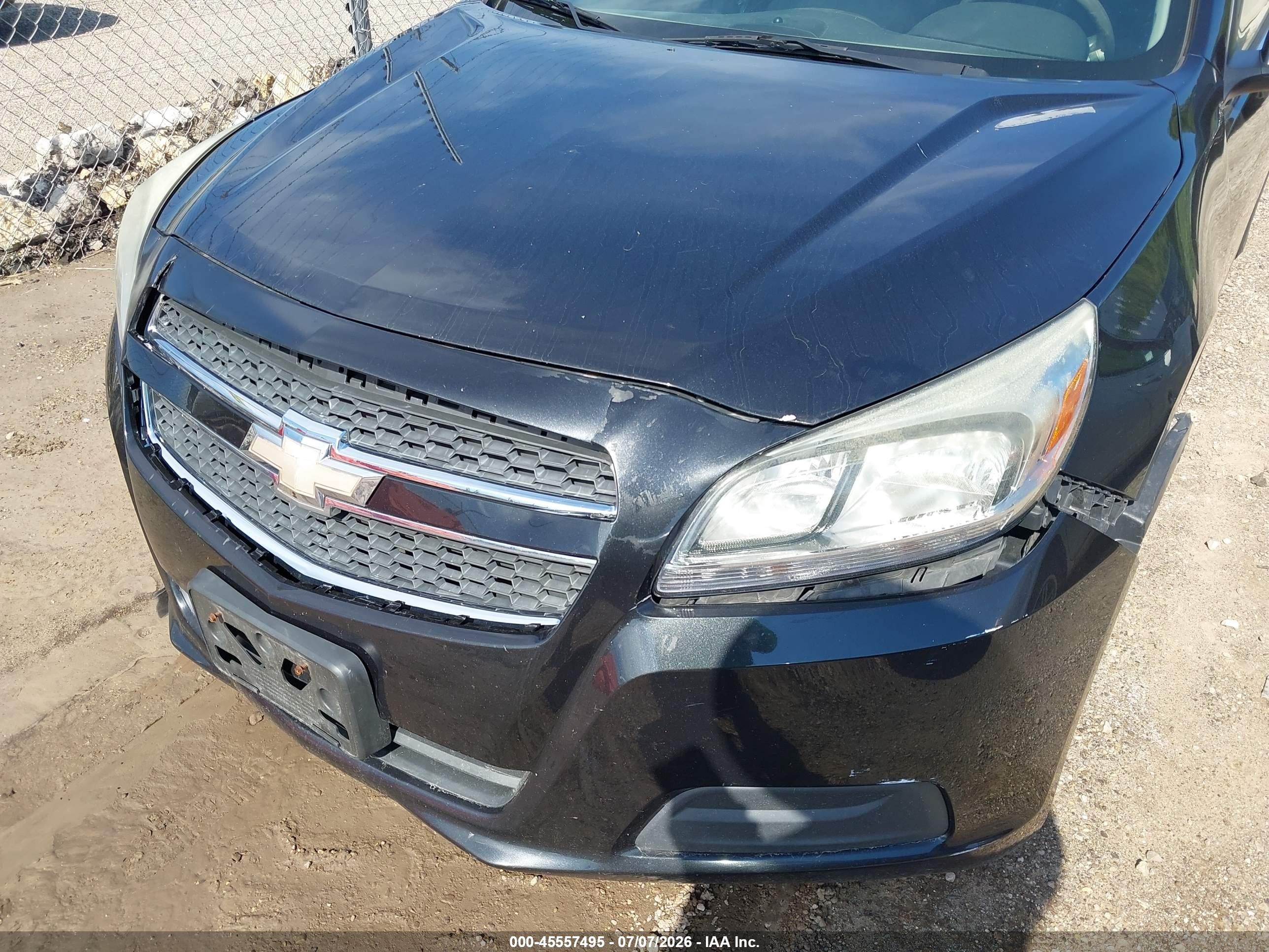 2013 Chevrolet Malibu 1ls Black vin: 1G11B5SA6DF200510