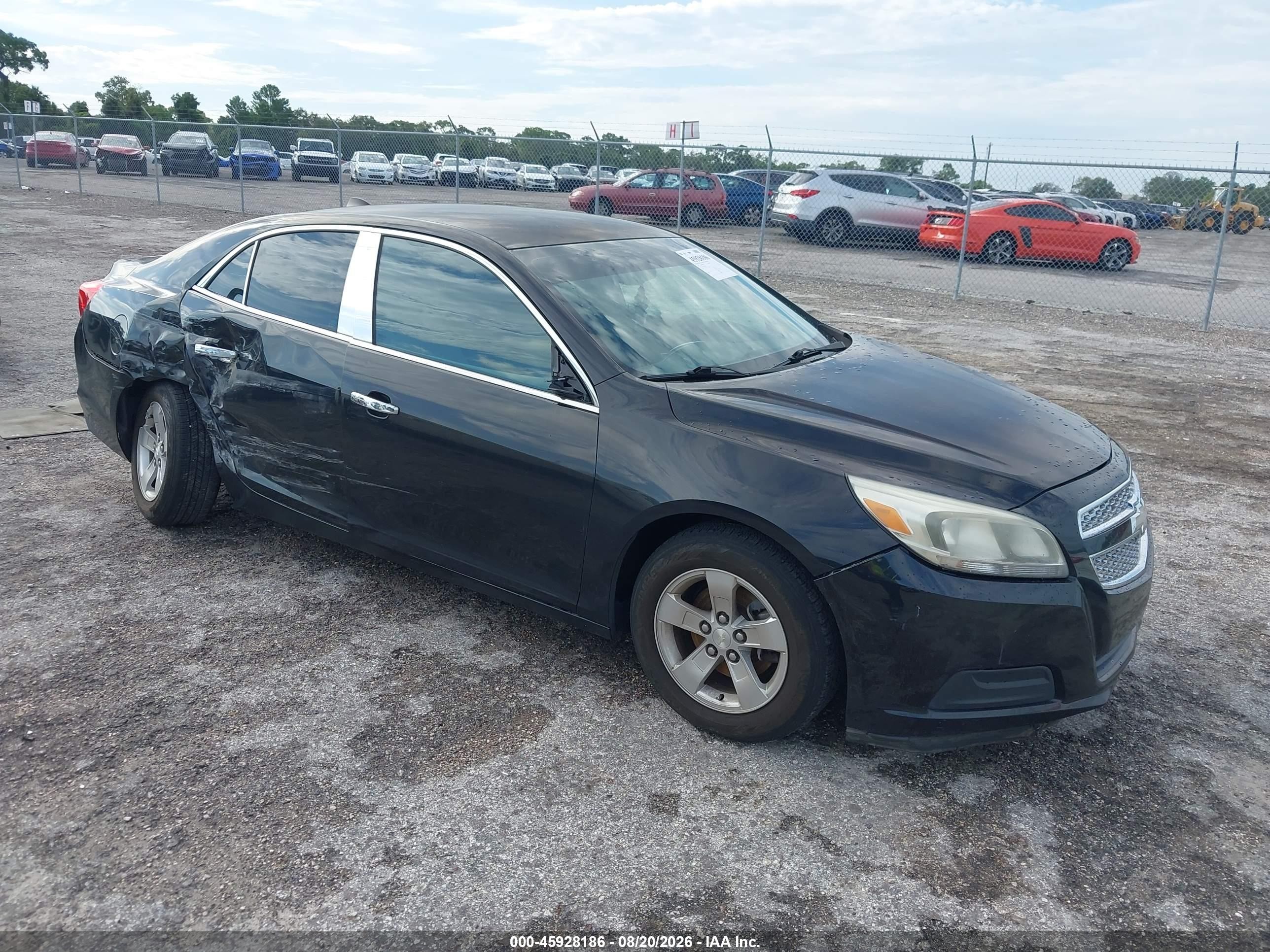 2013 Chevrolet Malibu 1ls Black vin: 1G11B5SA6DF200555